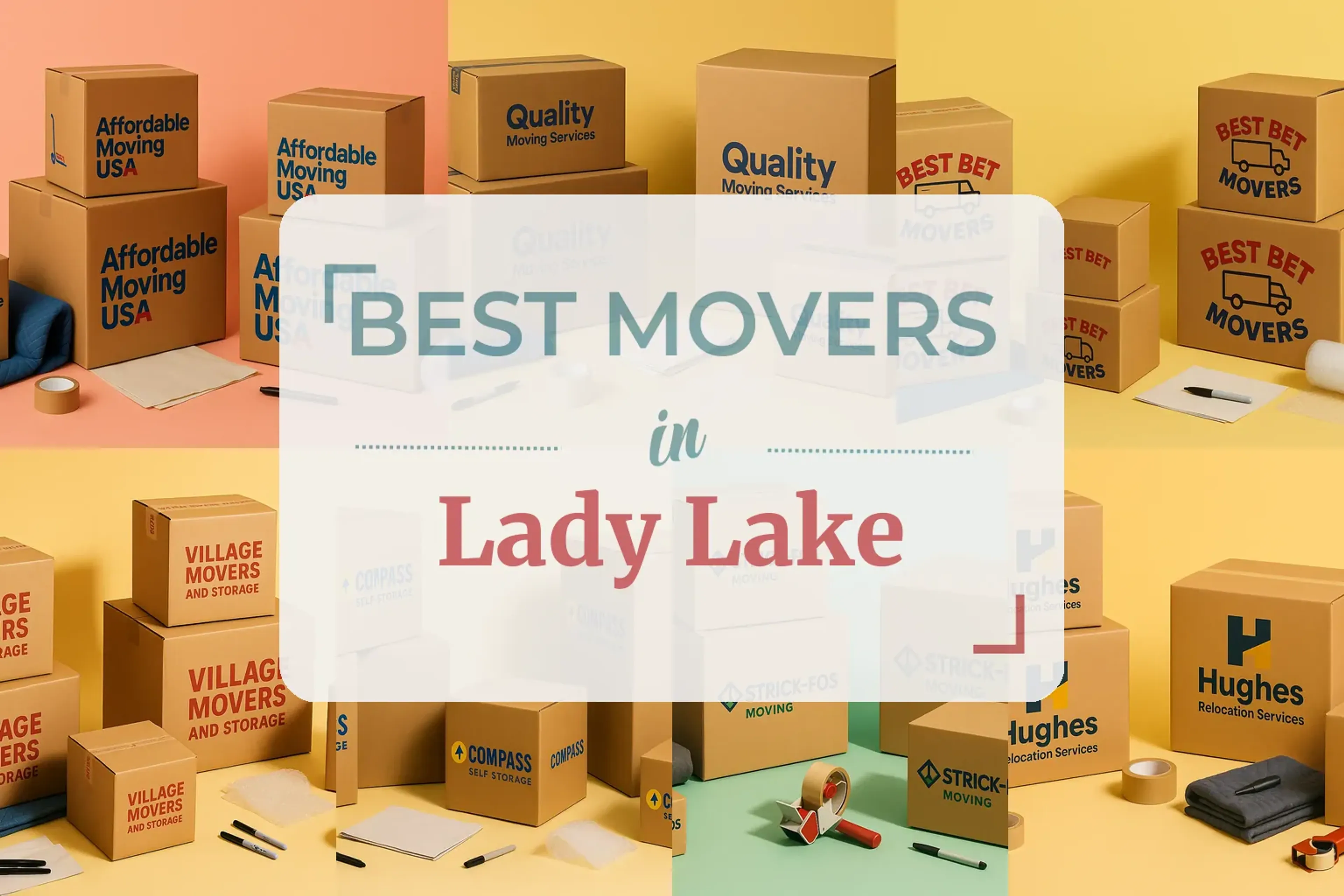 Side-by-side comparison of Lady Lake moving companies