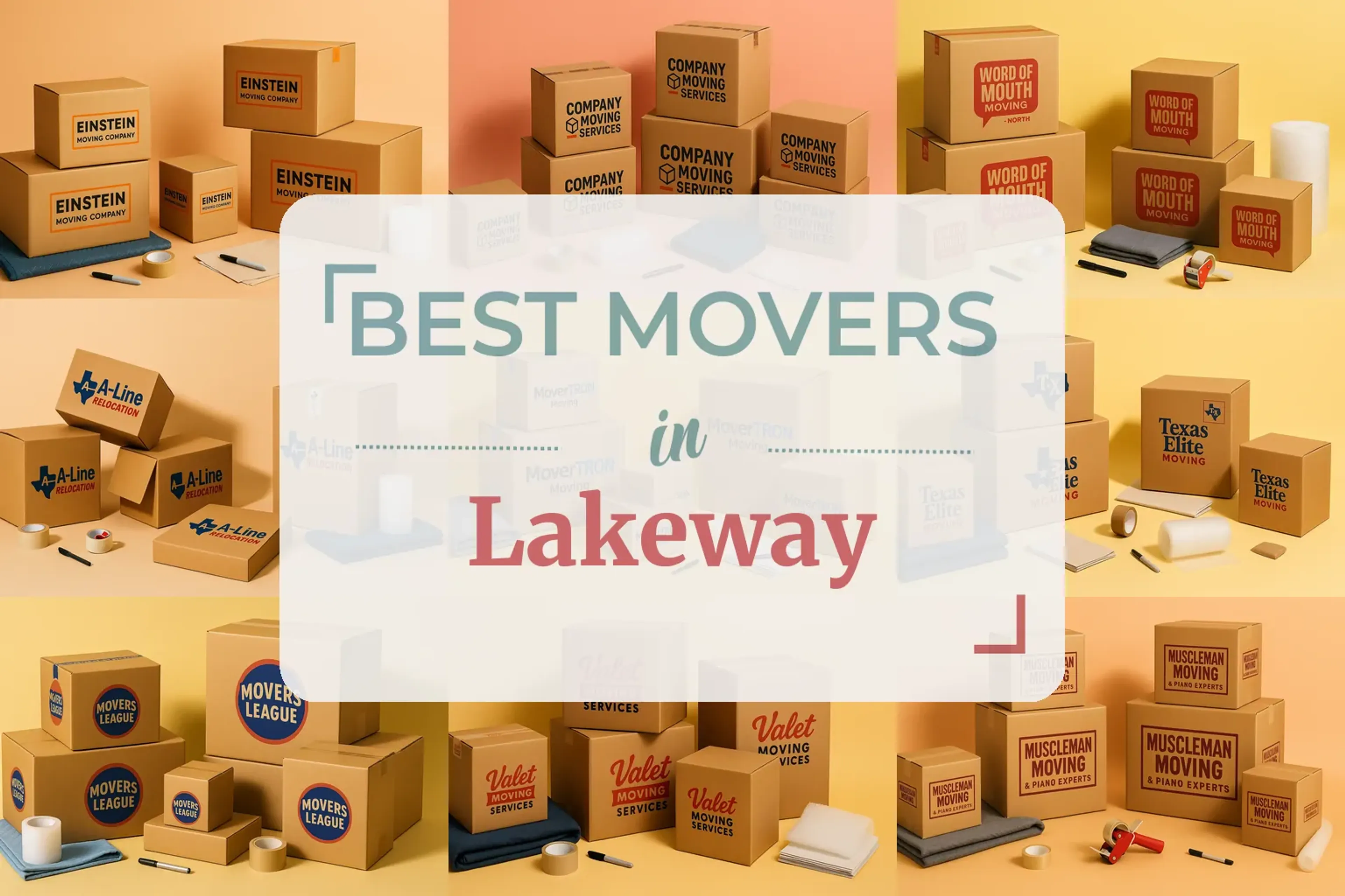 Side-by-side comparison of Lakeway moving companies