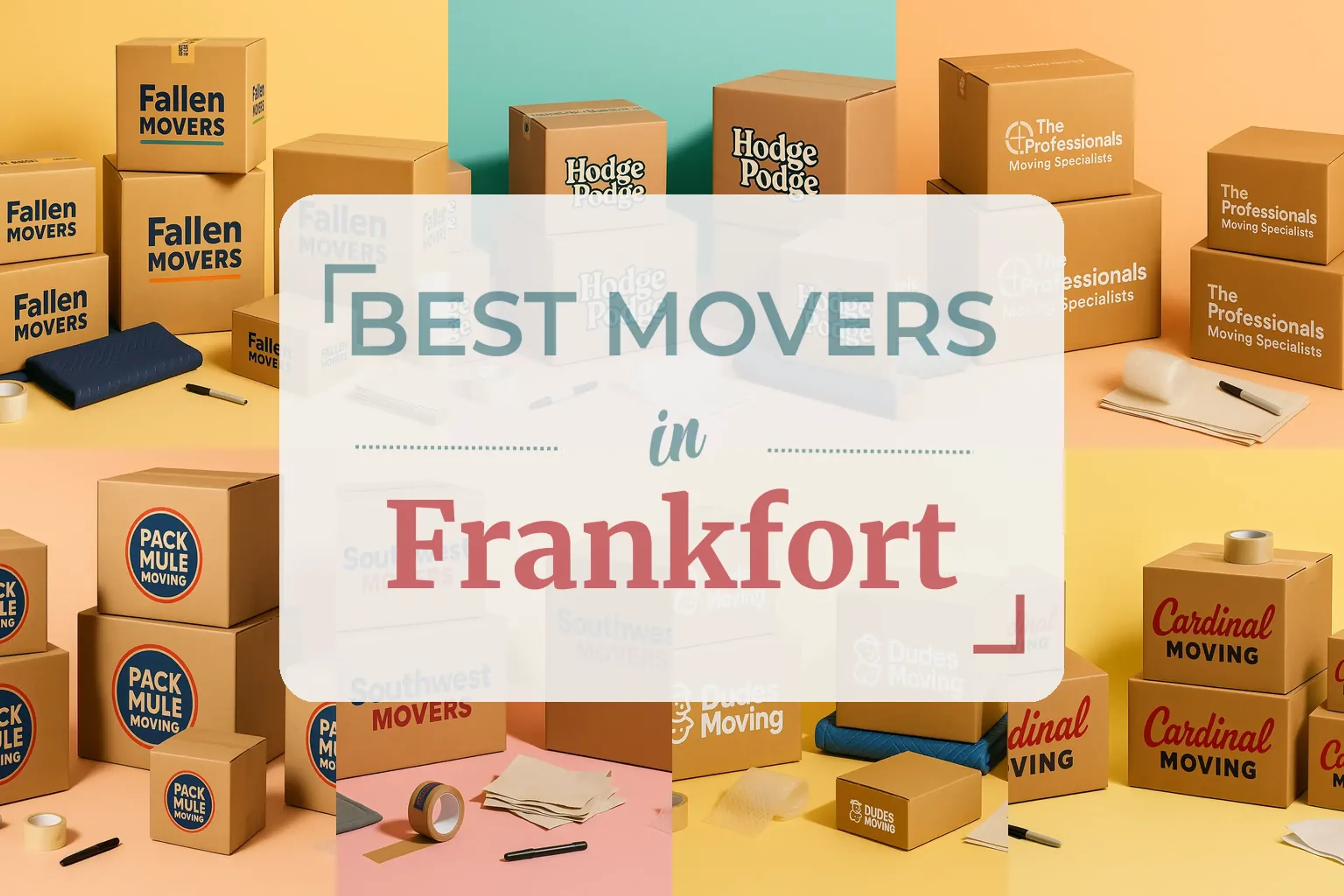 Side-by-side comparison of Frankfort moving companies