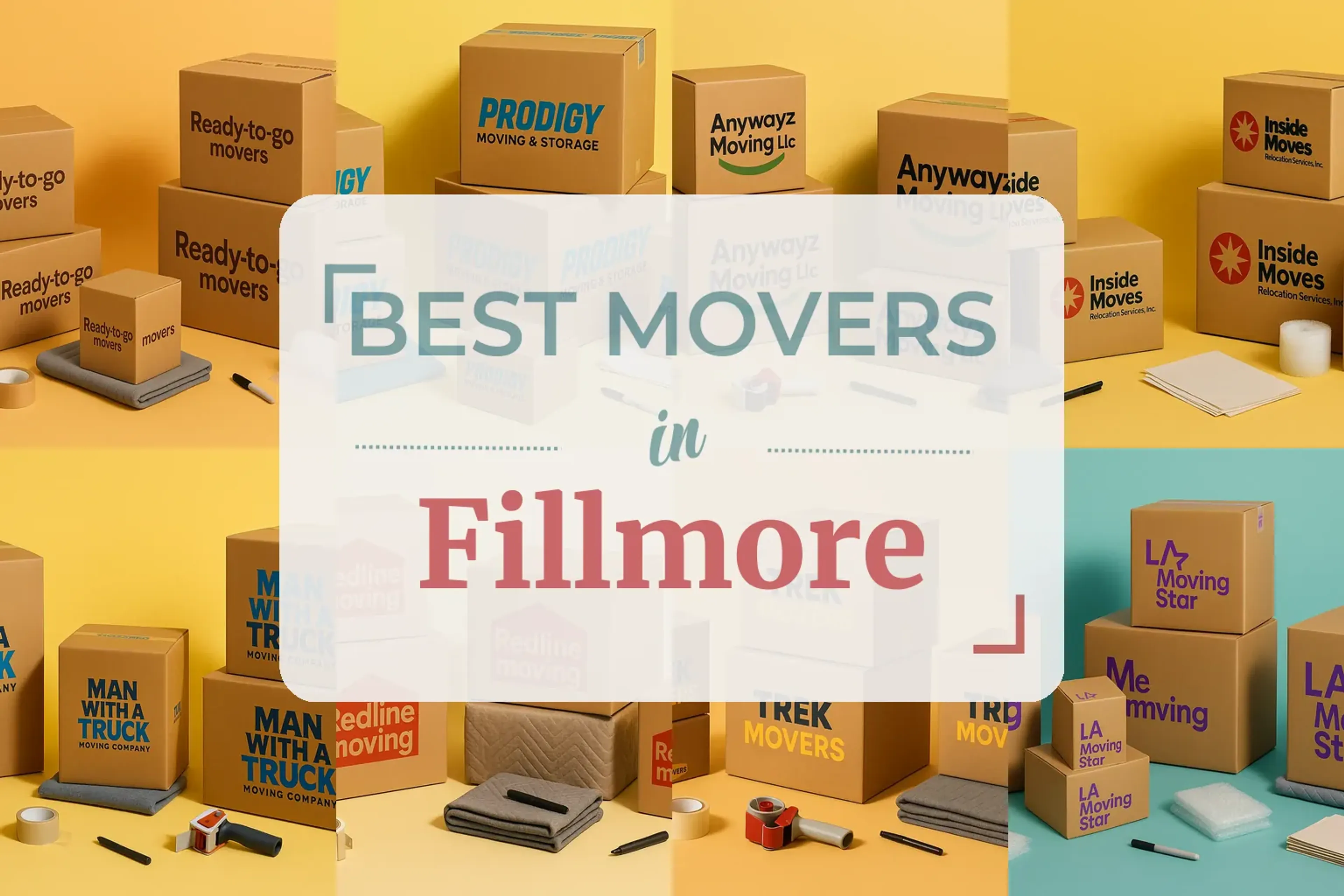 Side-by-side comparison of Fillmore moving companies