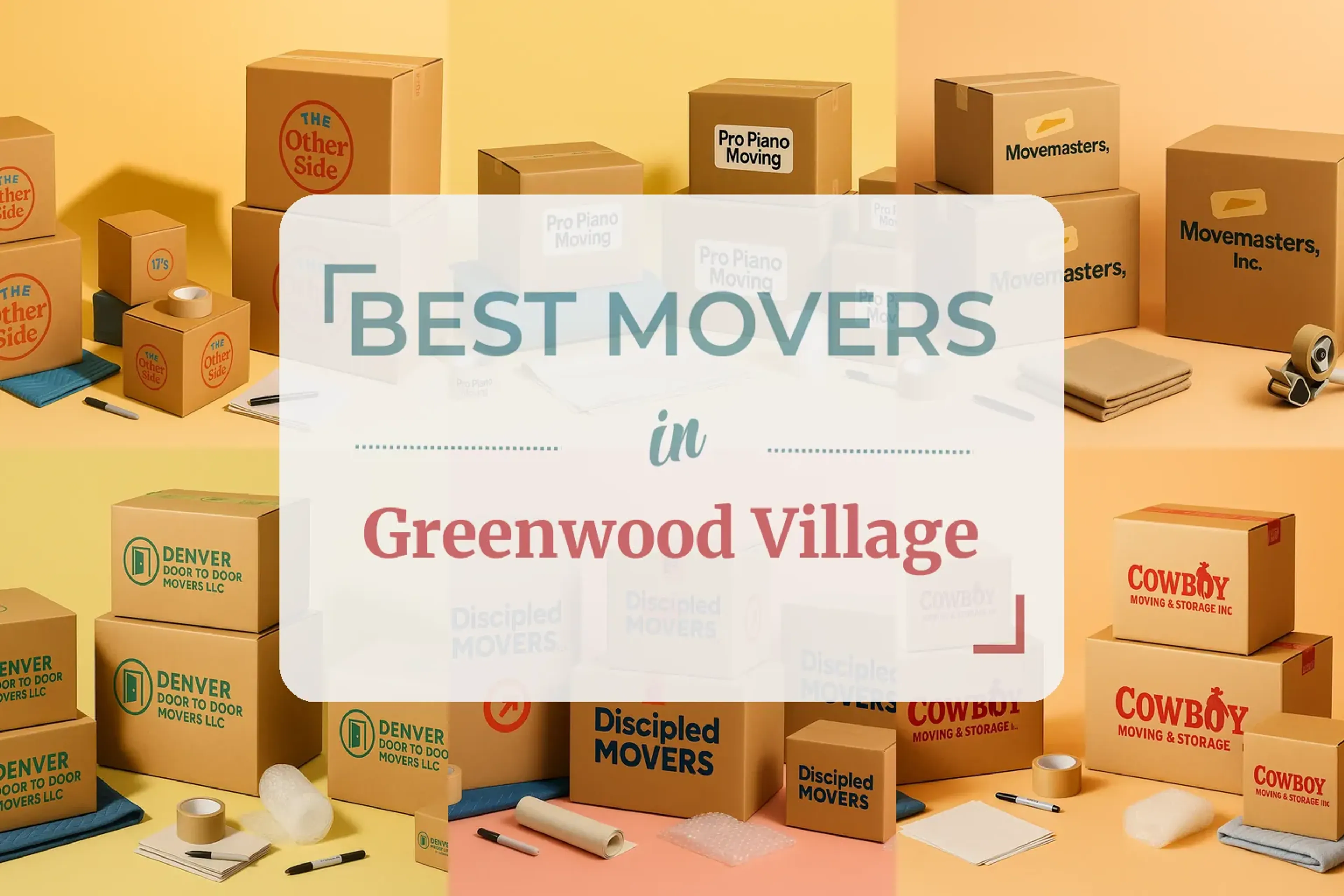 Side-by-side comparison of Greenwood Village moving companies