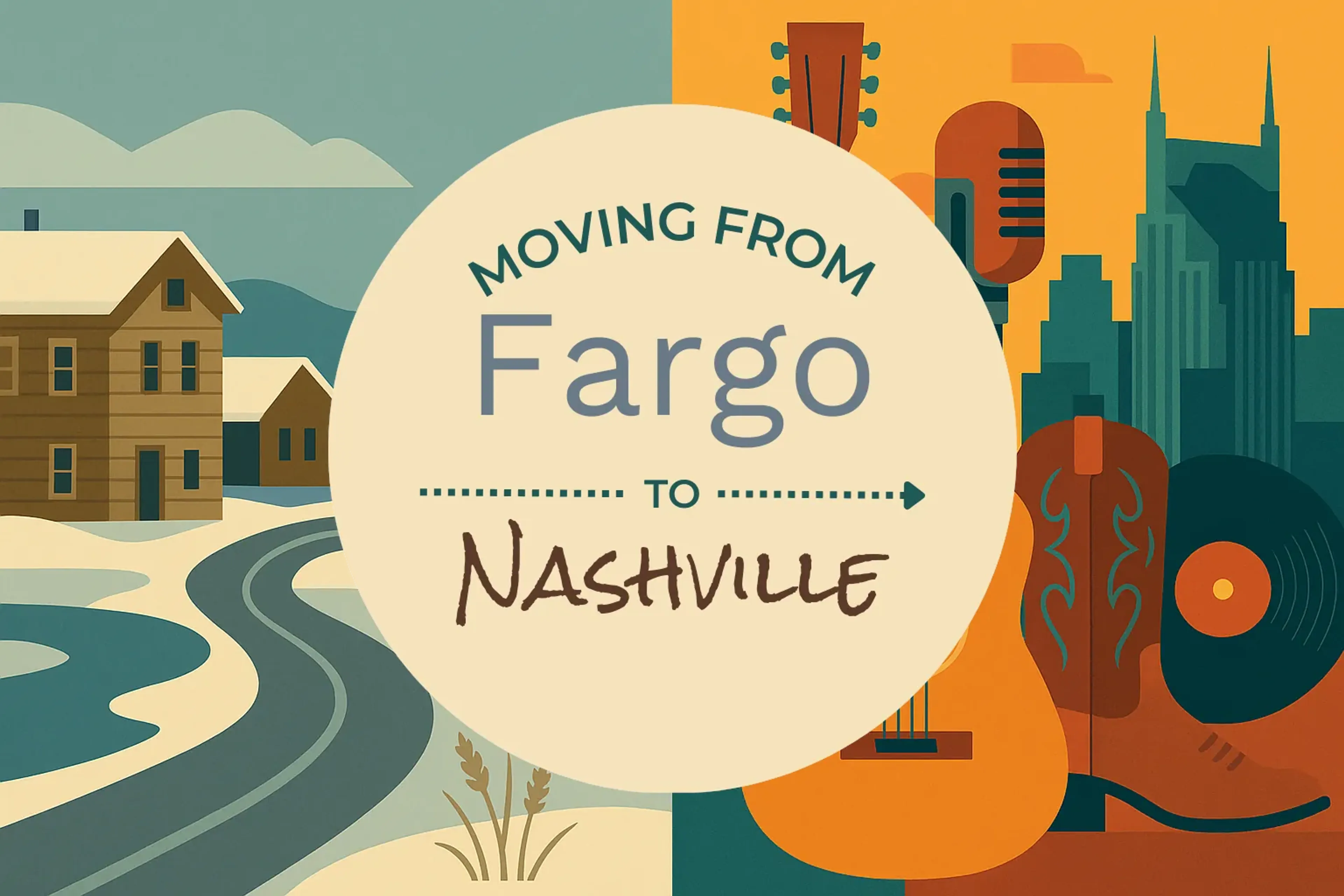 Side-by-side comparison of Fargo to Nashville moving companies