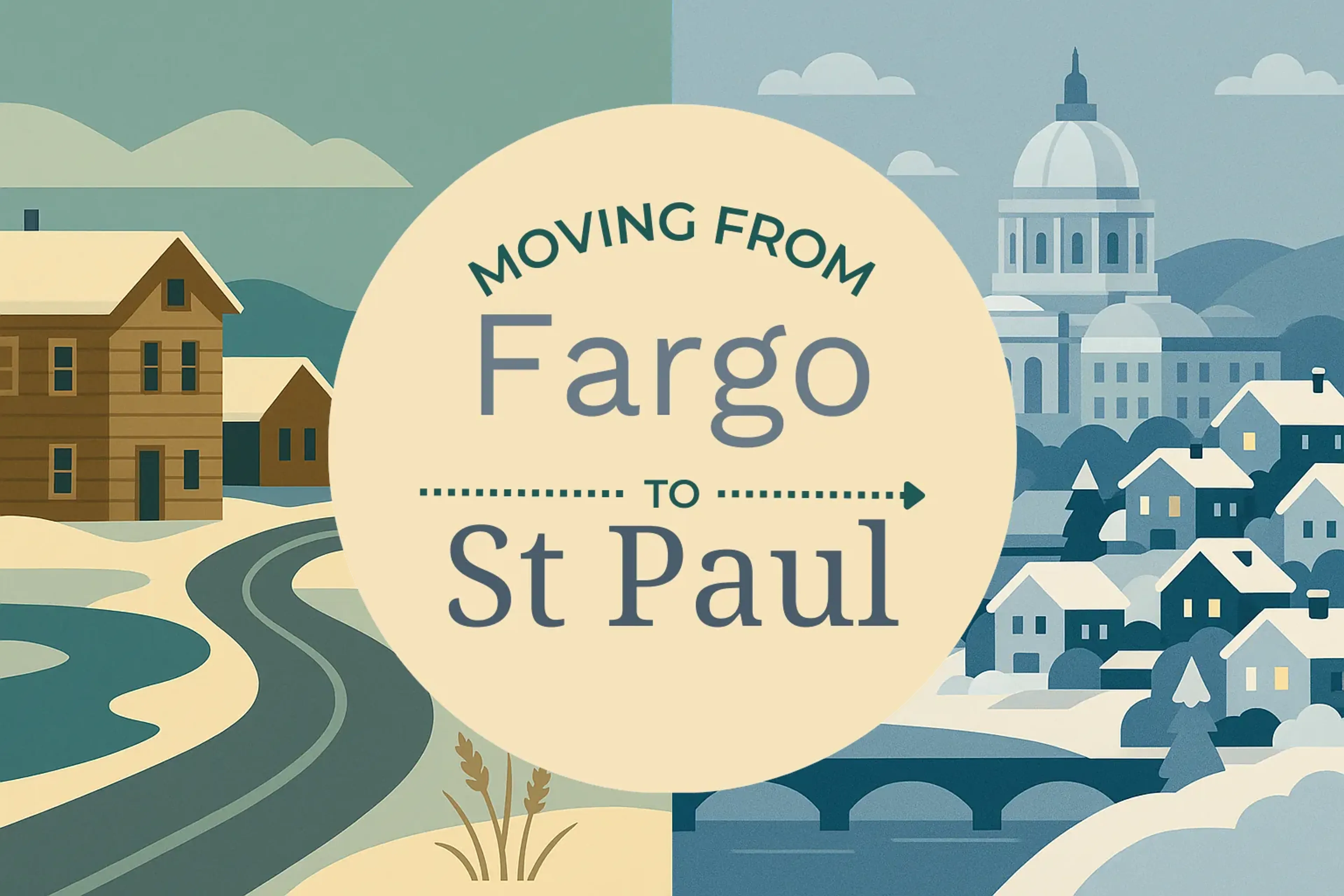 Side-by-side comparison of Fargo to St. Paul moving companies