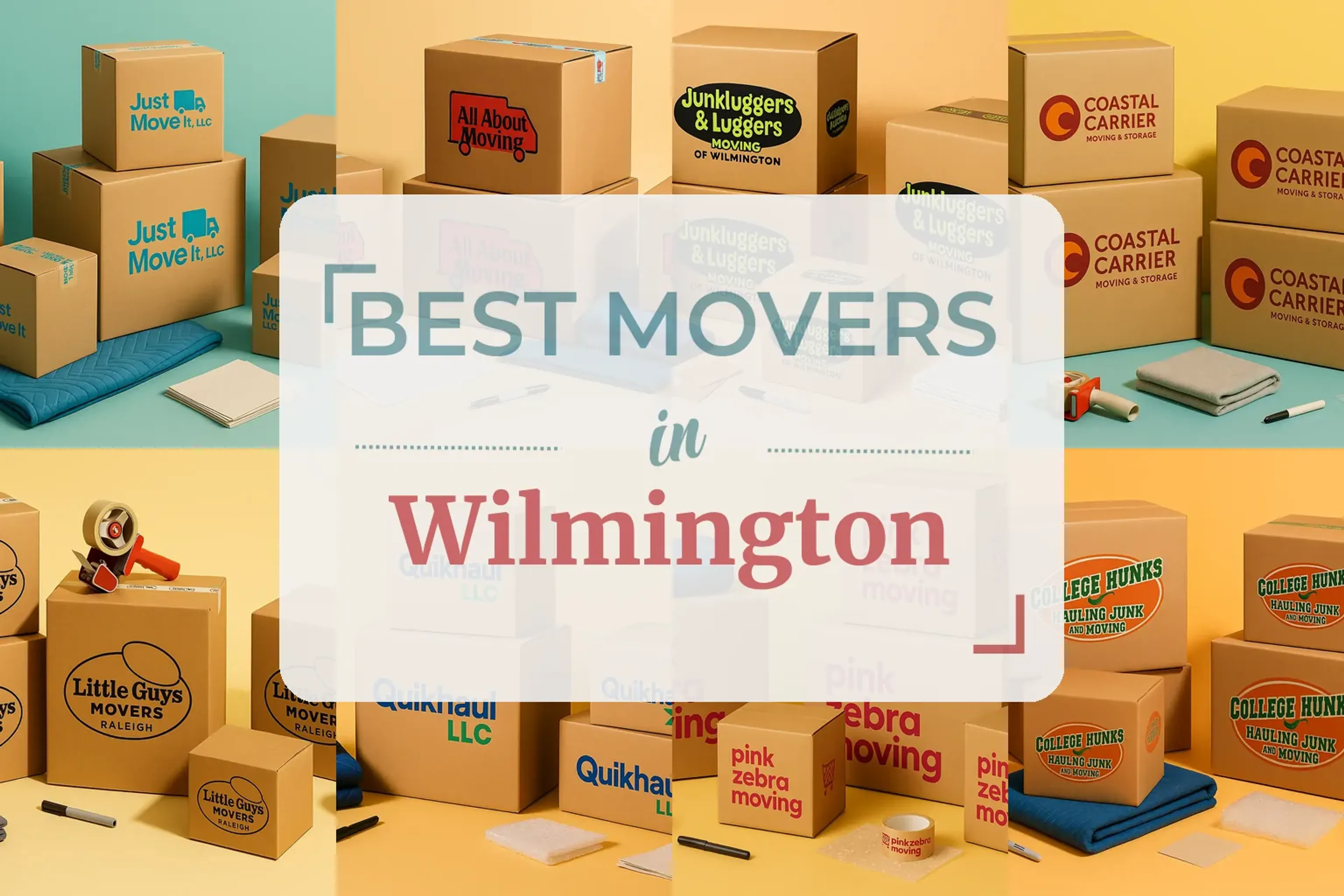 Side-by-side comparison of Wilmington moving companies