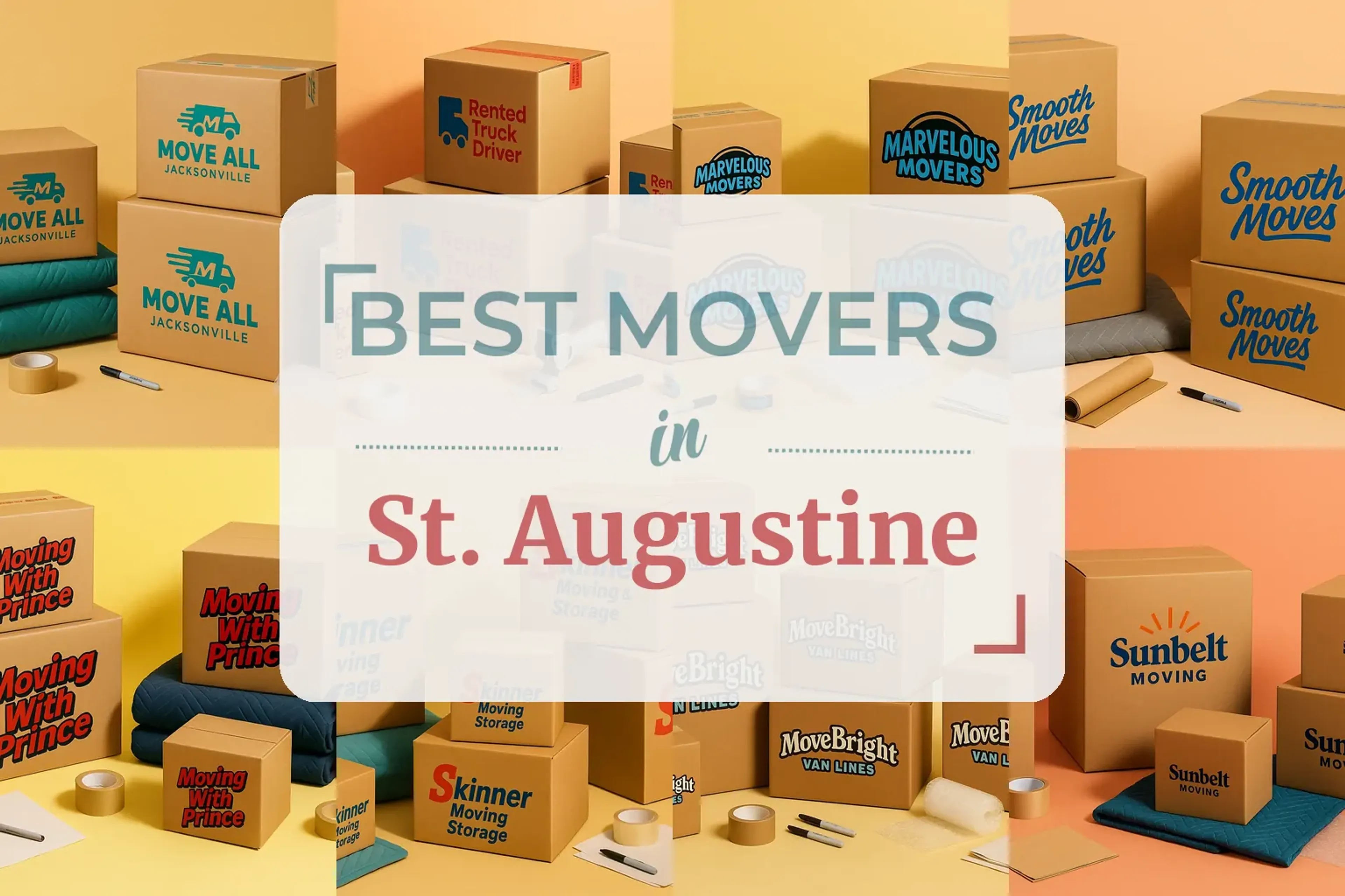 Side-by-side comparison of St. Augustine moving companies
