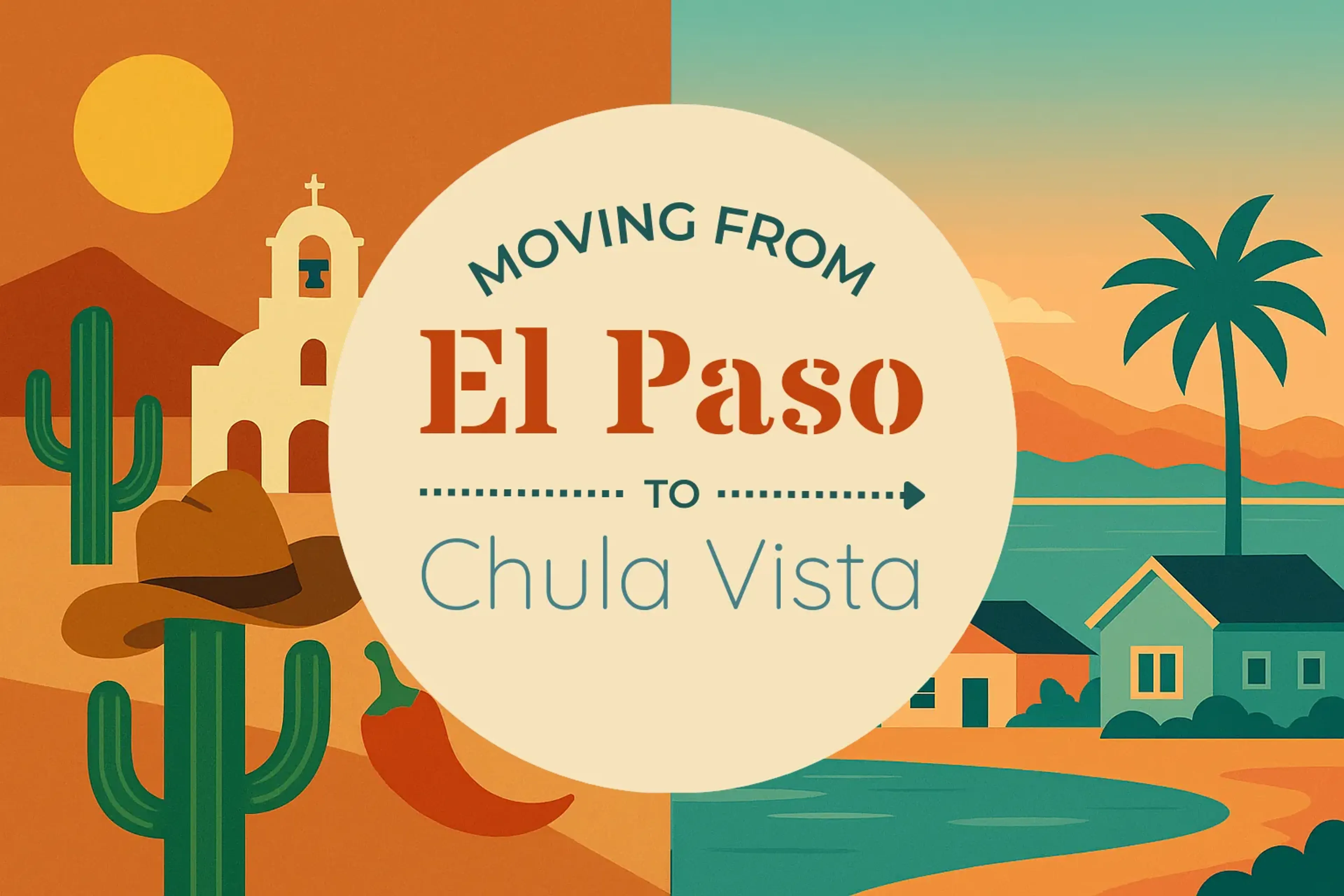 Side-by-side comparison of El Paso to Chula Vista moving companies