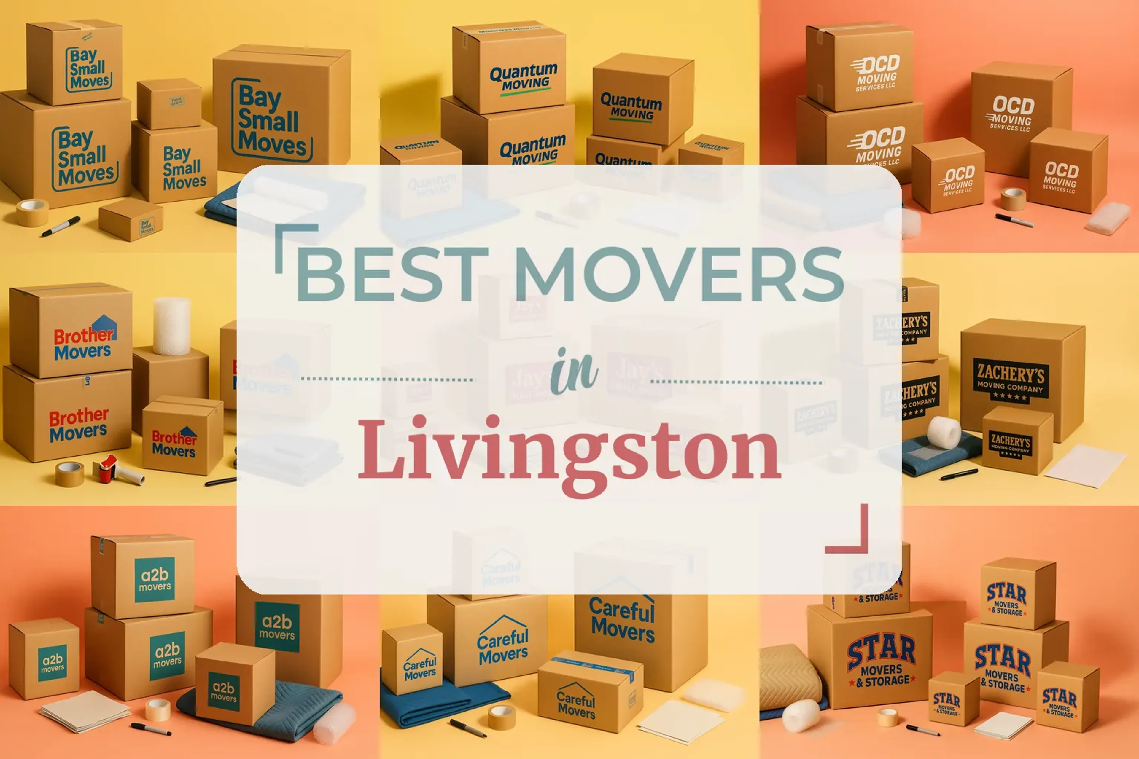Side-by-side comparison of Livingston moving companies
