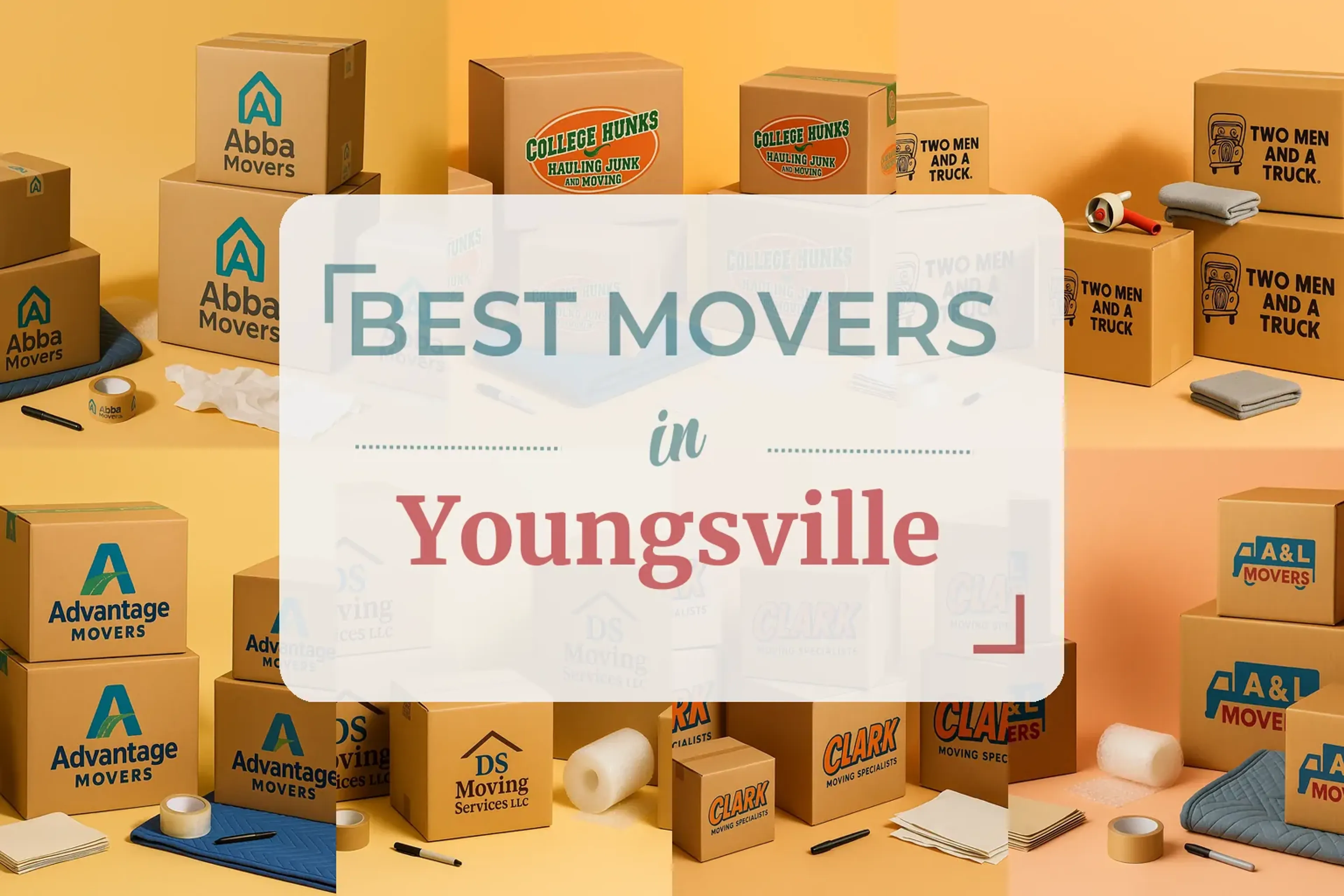 Side-by-side comparison of Youngsville moving companies