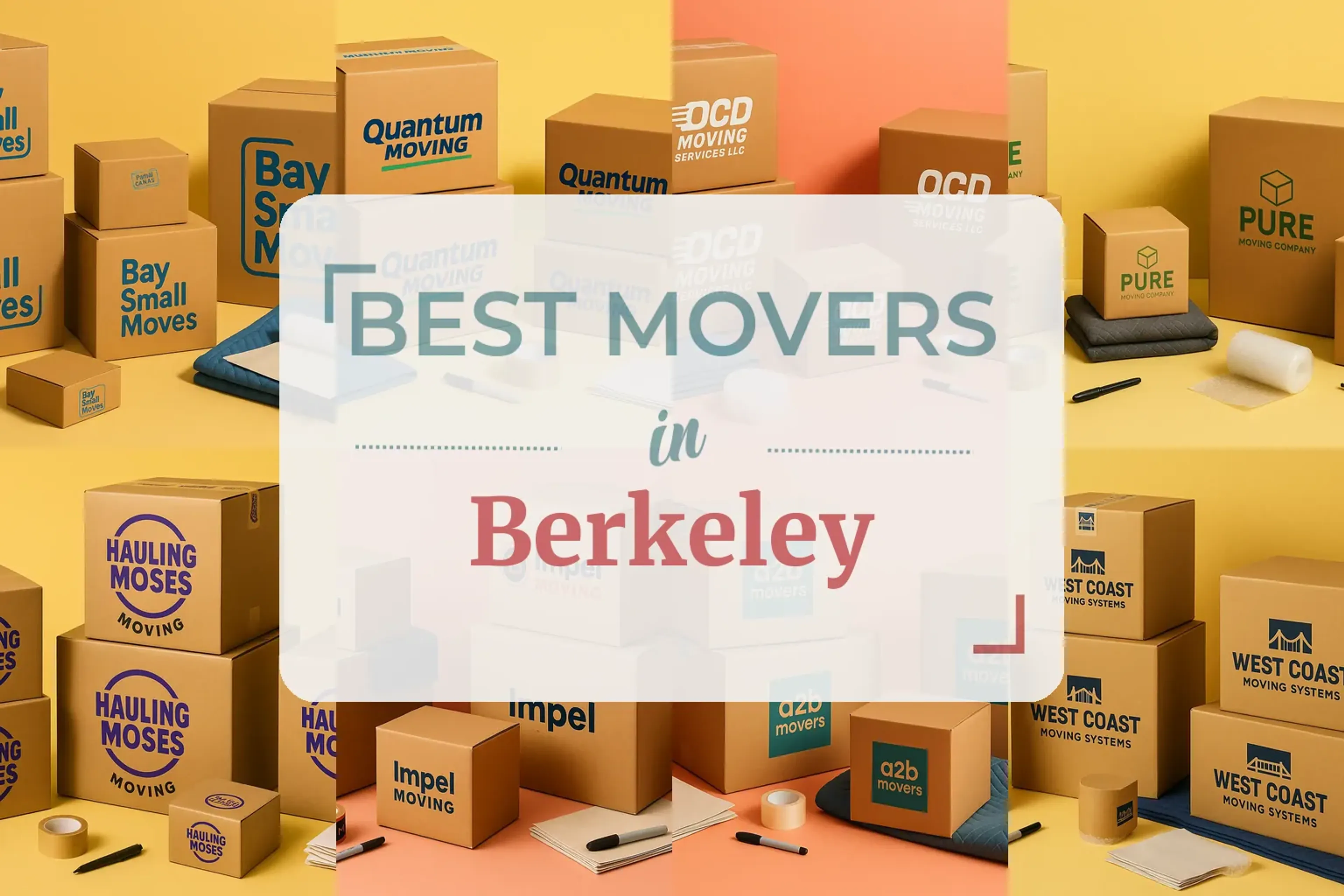 Side-by-side comparison of Berkeley moving companies