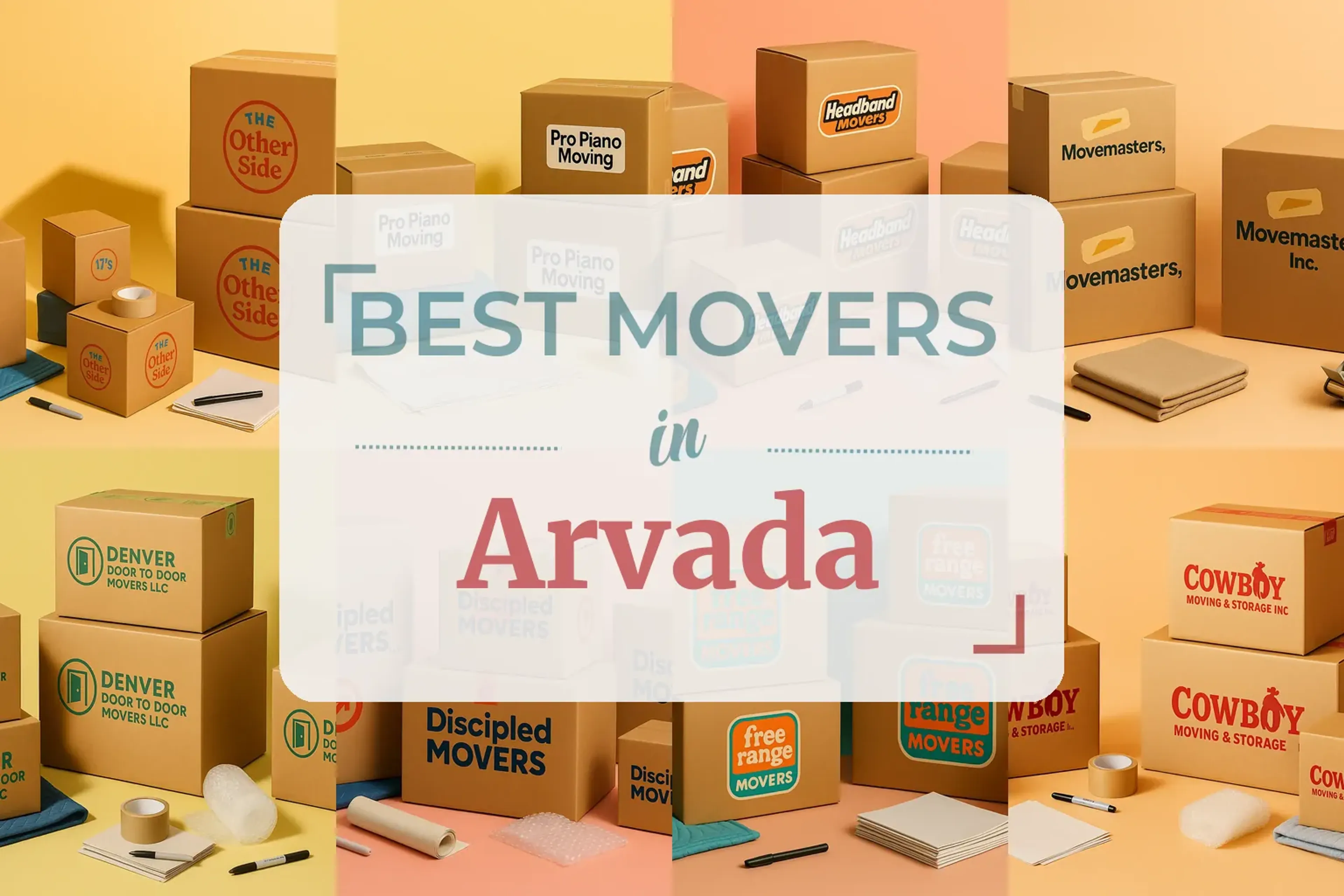 Side-by-side comparison of Arvada moving companies