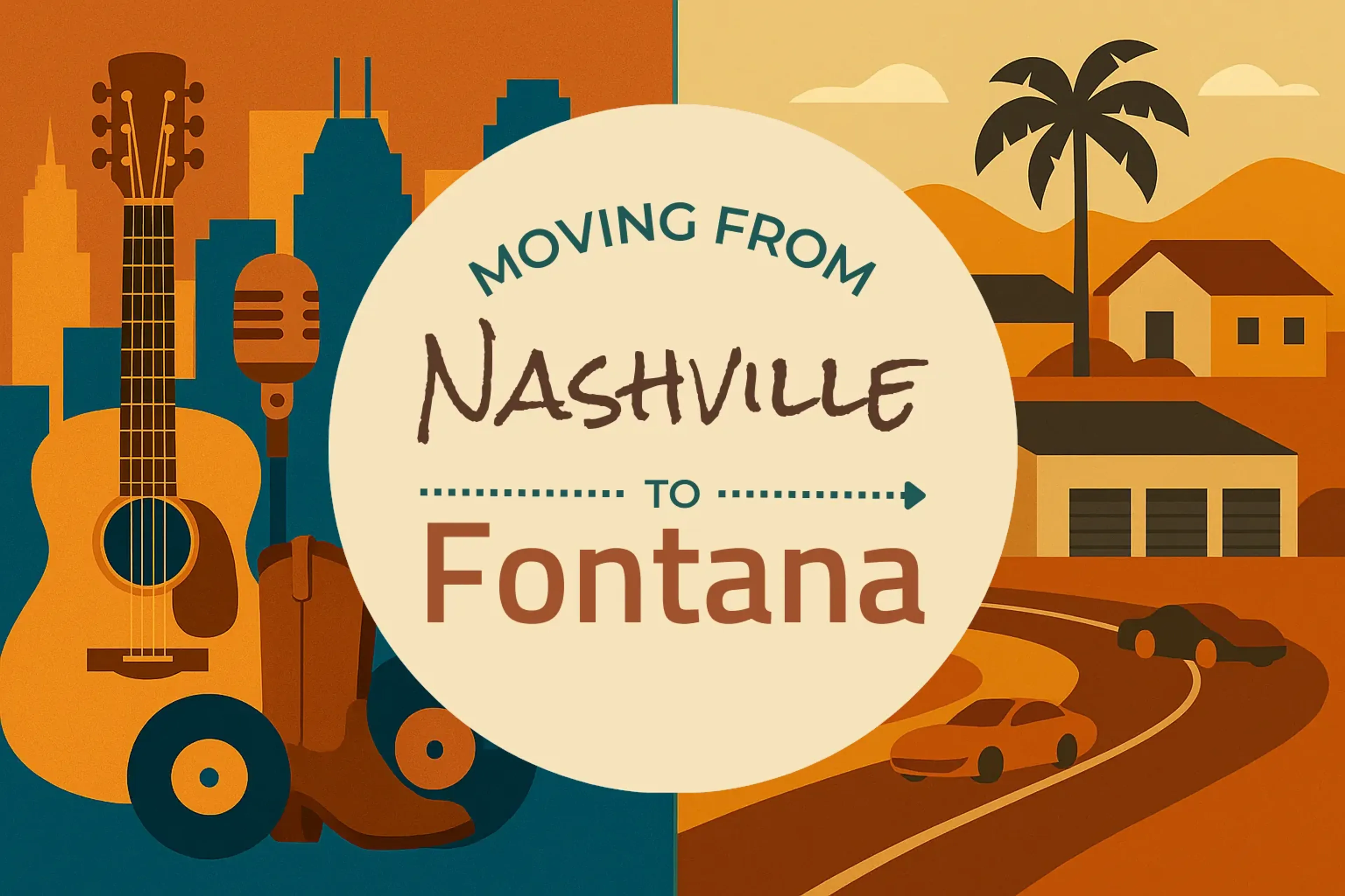 Side-by-side comparison of Nashville to Fontana moving companies
