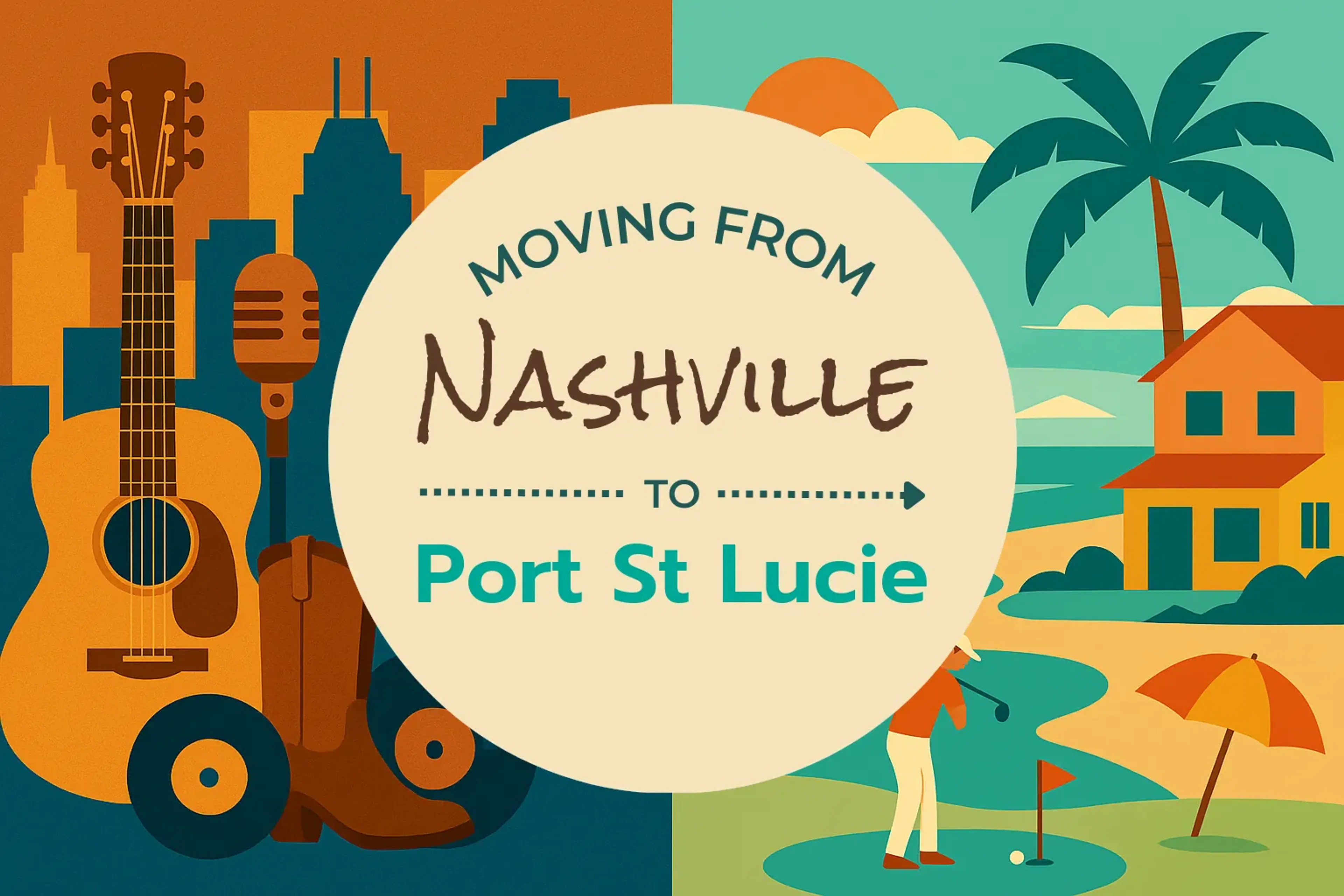 Side-by-side comparison of Nashville to Port St. Lucie moving companies