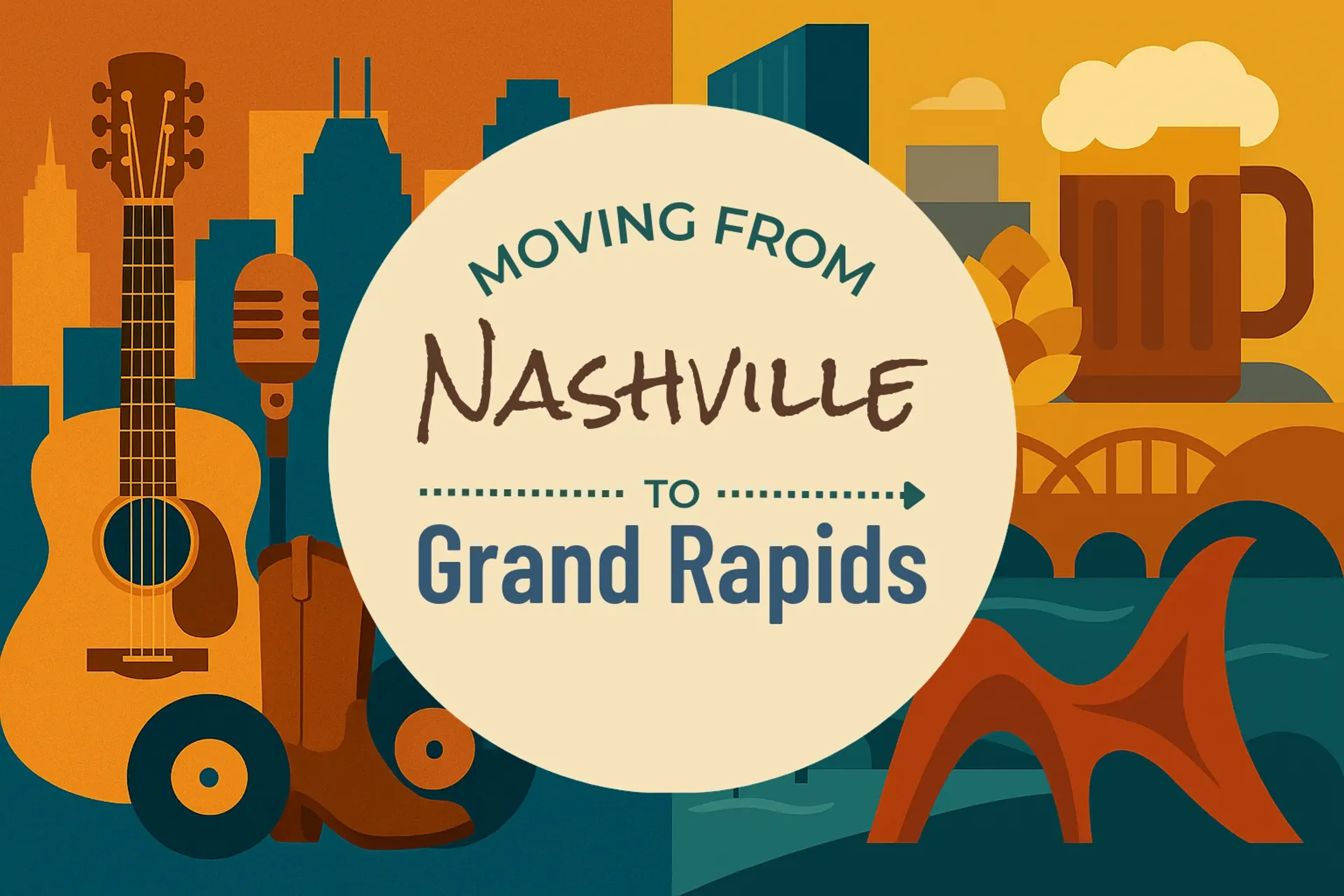 Side-by-side comparison of Nashville to Grand Rapids moving companies