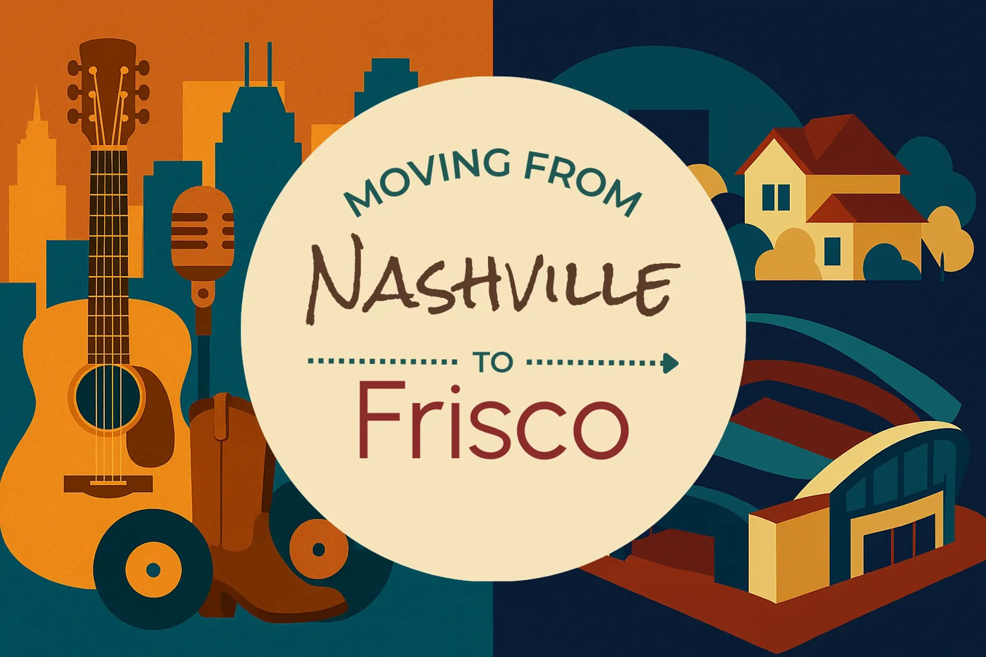 Side-by-side comparison of Nashville to Frisco moving companies