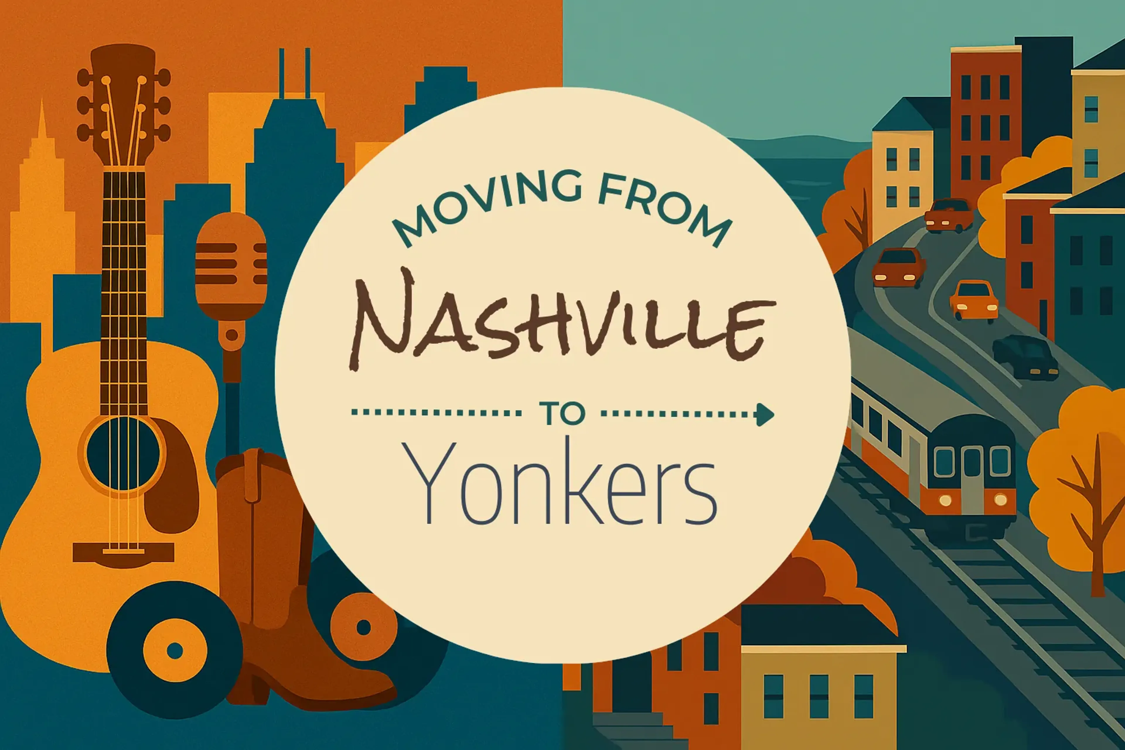 Side-by-side comparison of Nashville to Yonkers moving companies