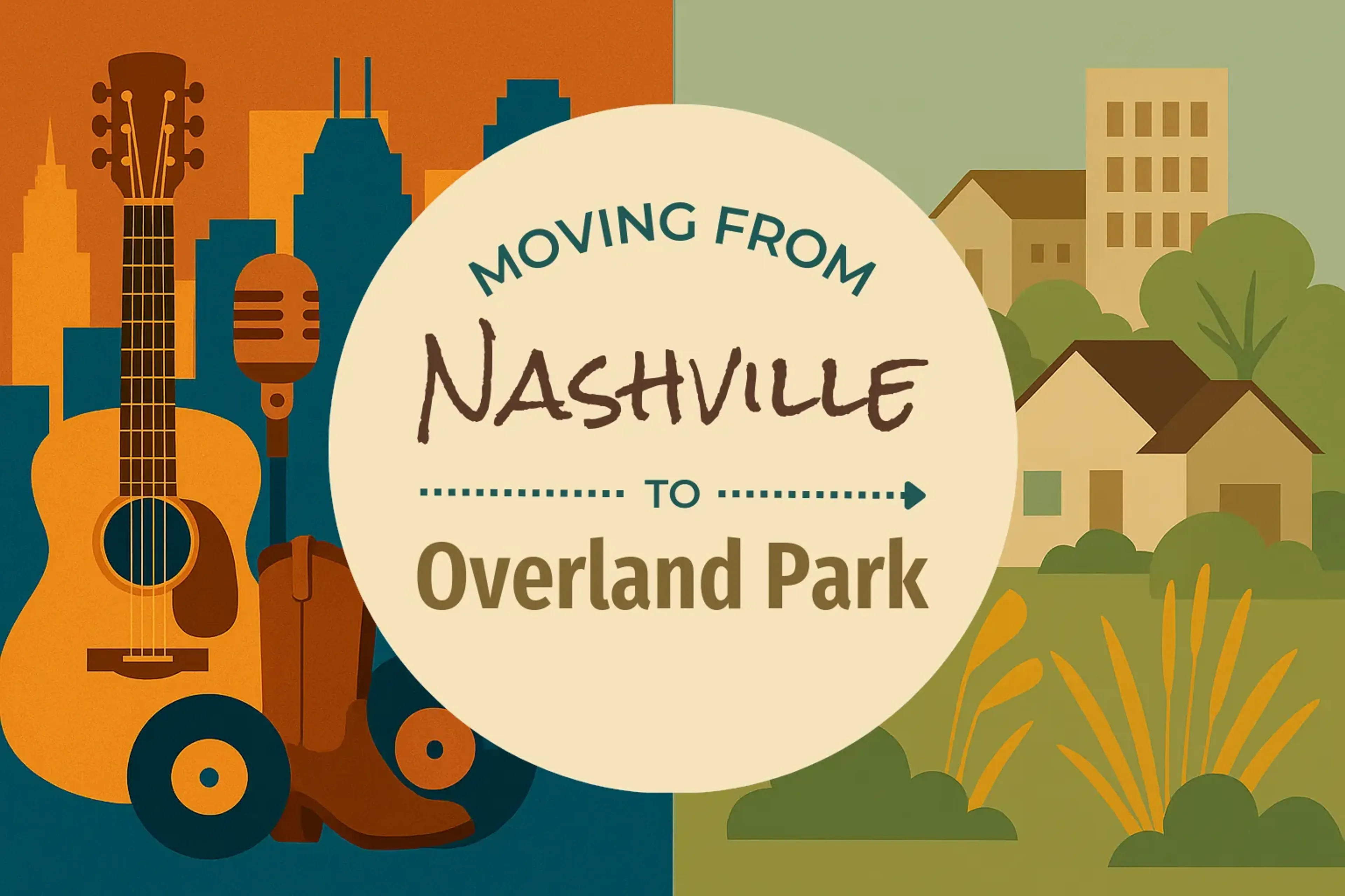 Side-by-side comparison of Nashville to Overland Park moving companies