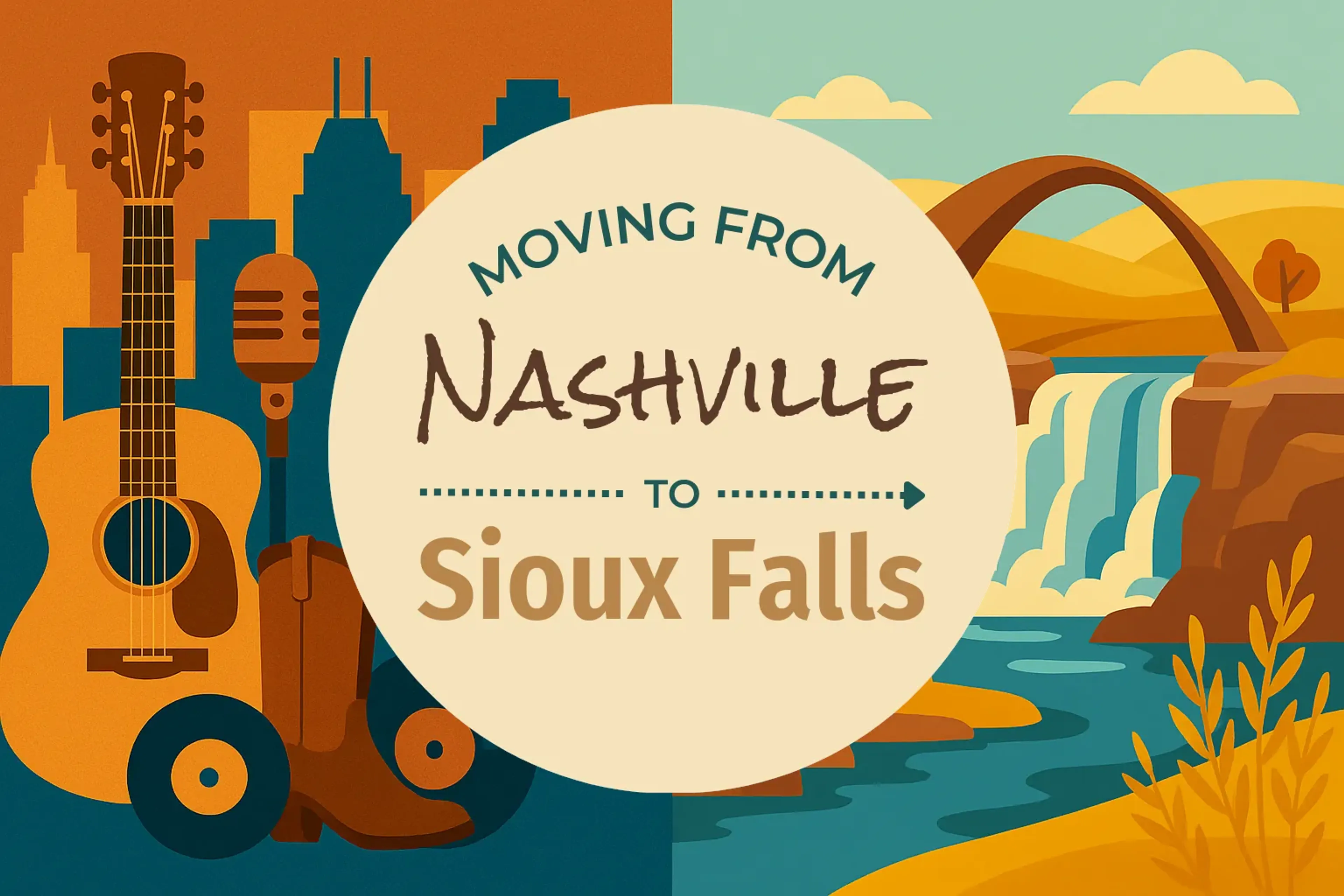 Side-by-side comparison of Nashville to Sioux Falls moving companies