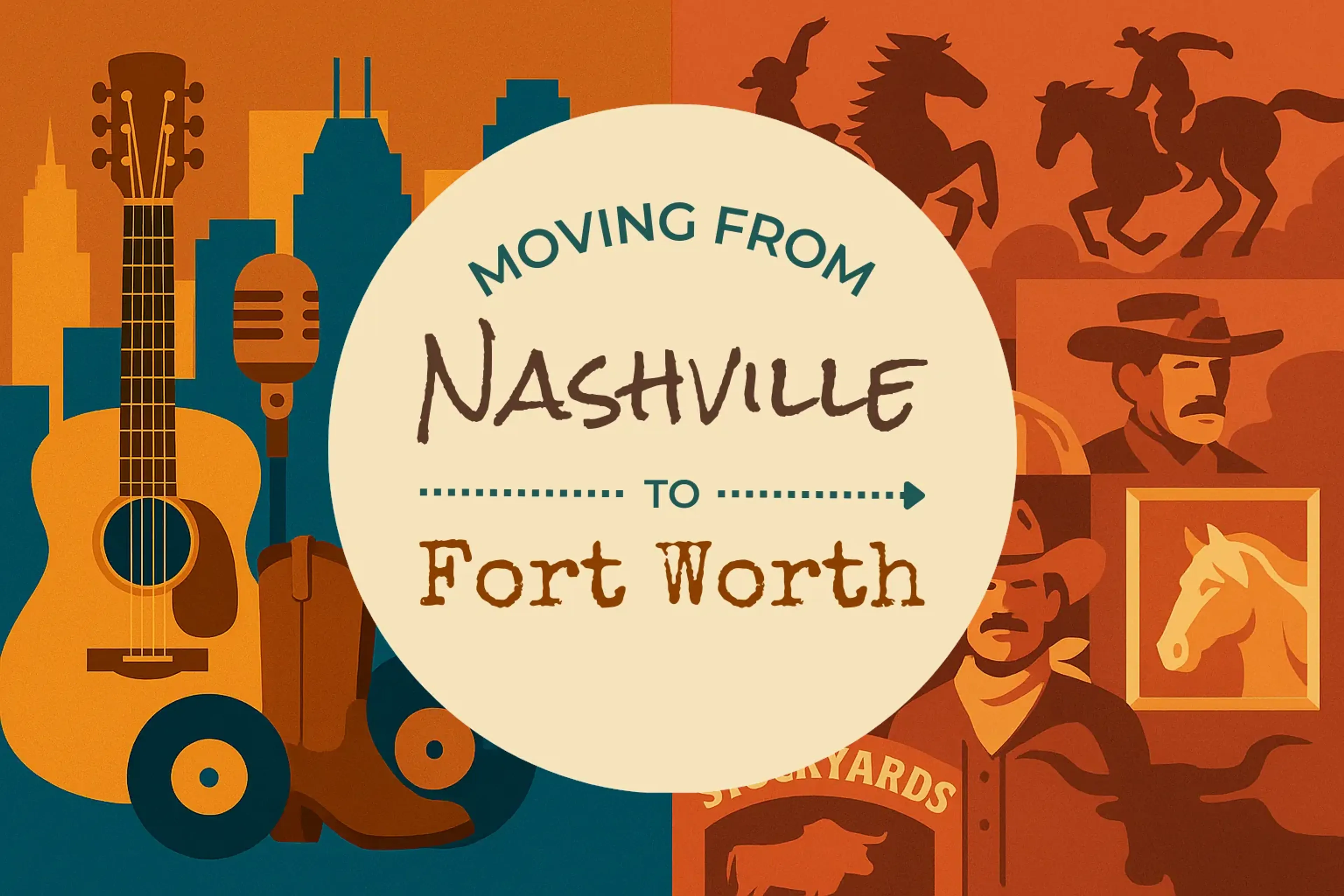 Side-by-side comparison of Nashville to Fort Worth moving companies