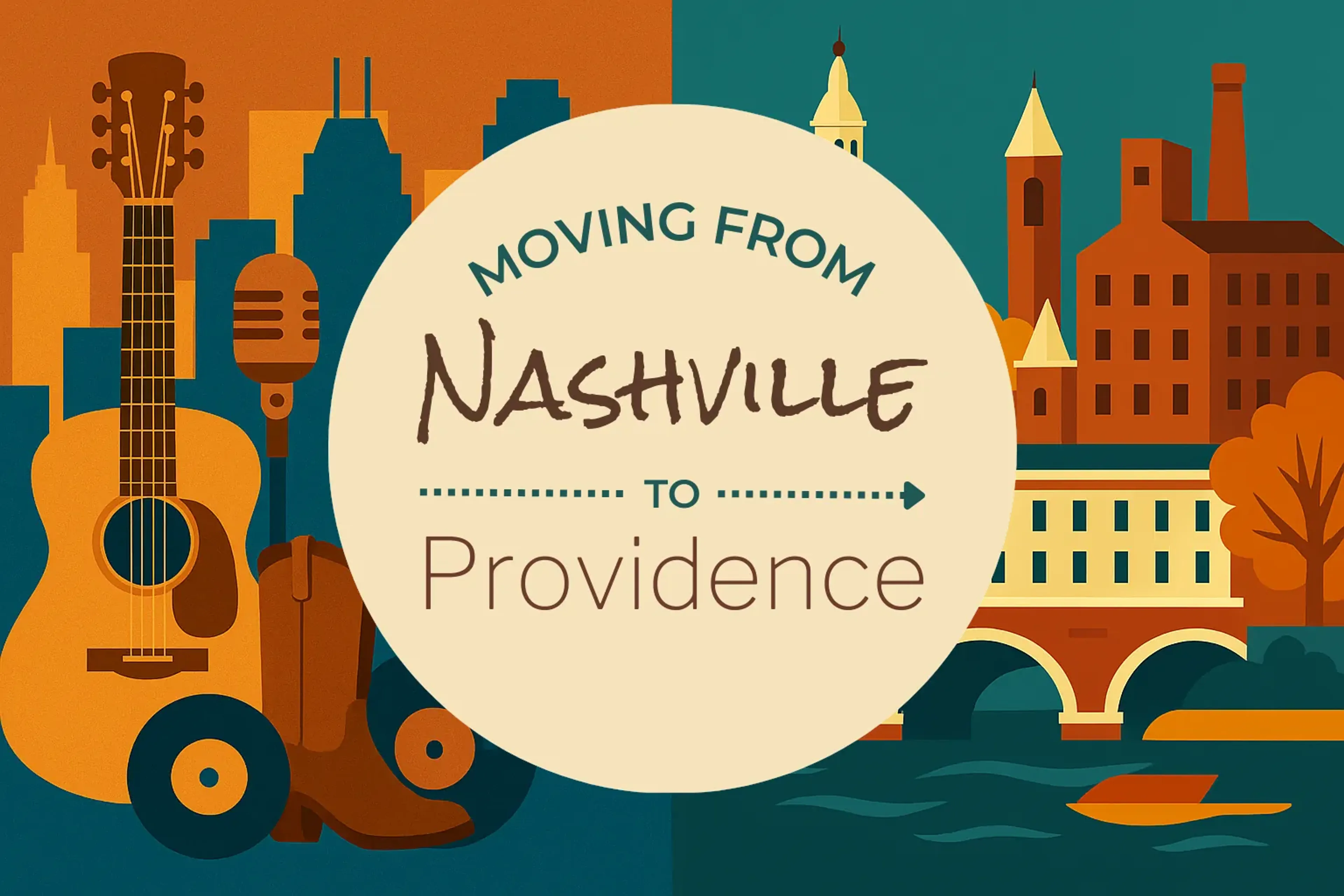 Side-by-side comparison of Nashville to Providence moving companies