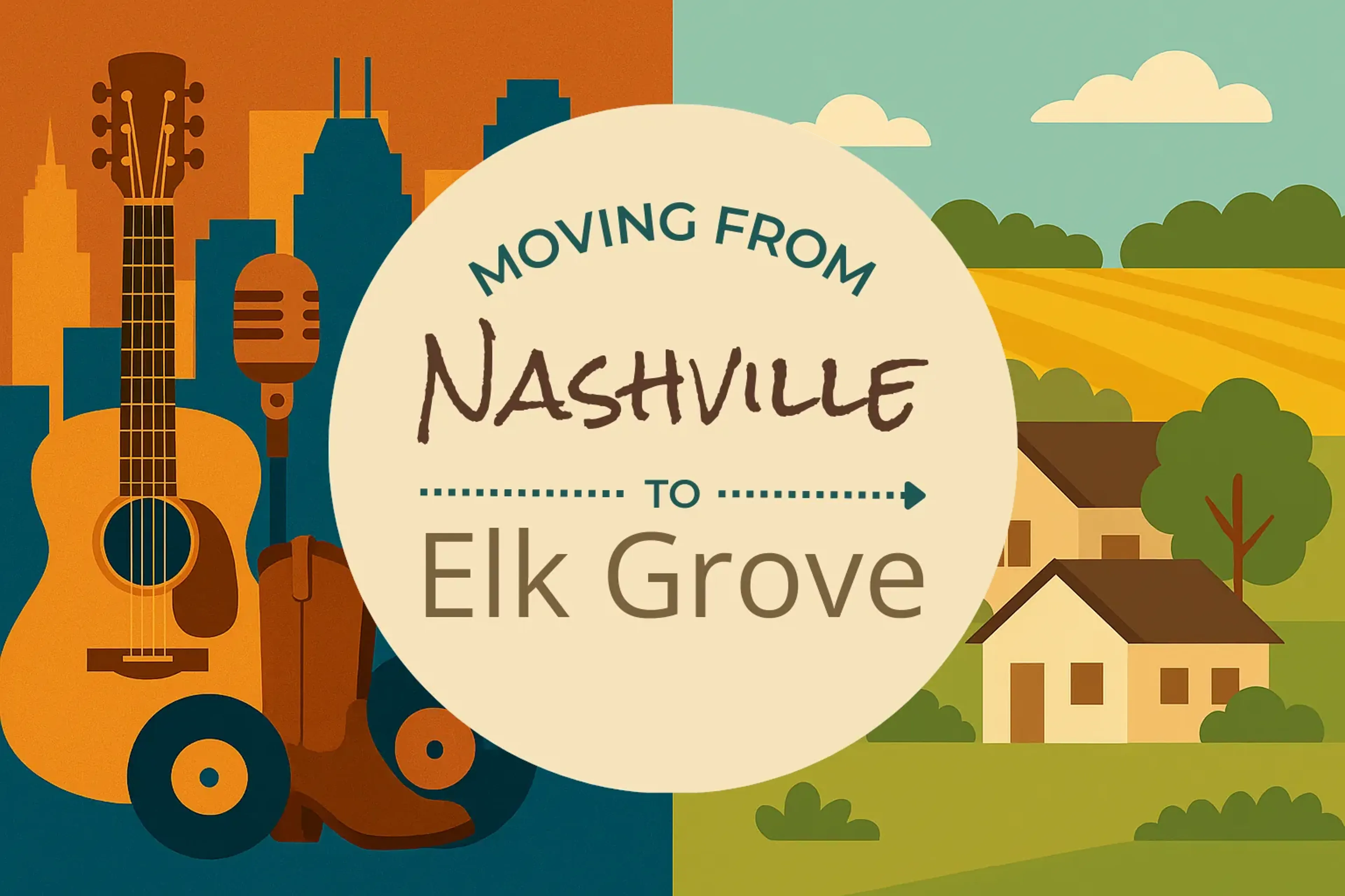 Side-by-side comparison of Nashville to Elk Grove moving companies