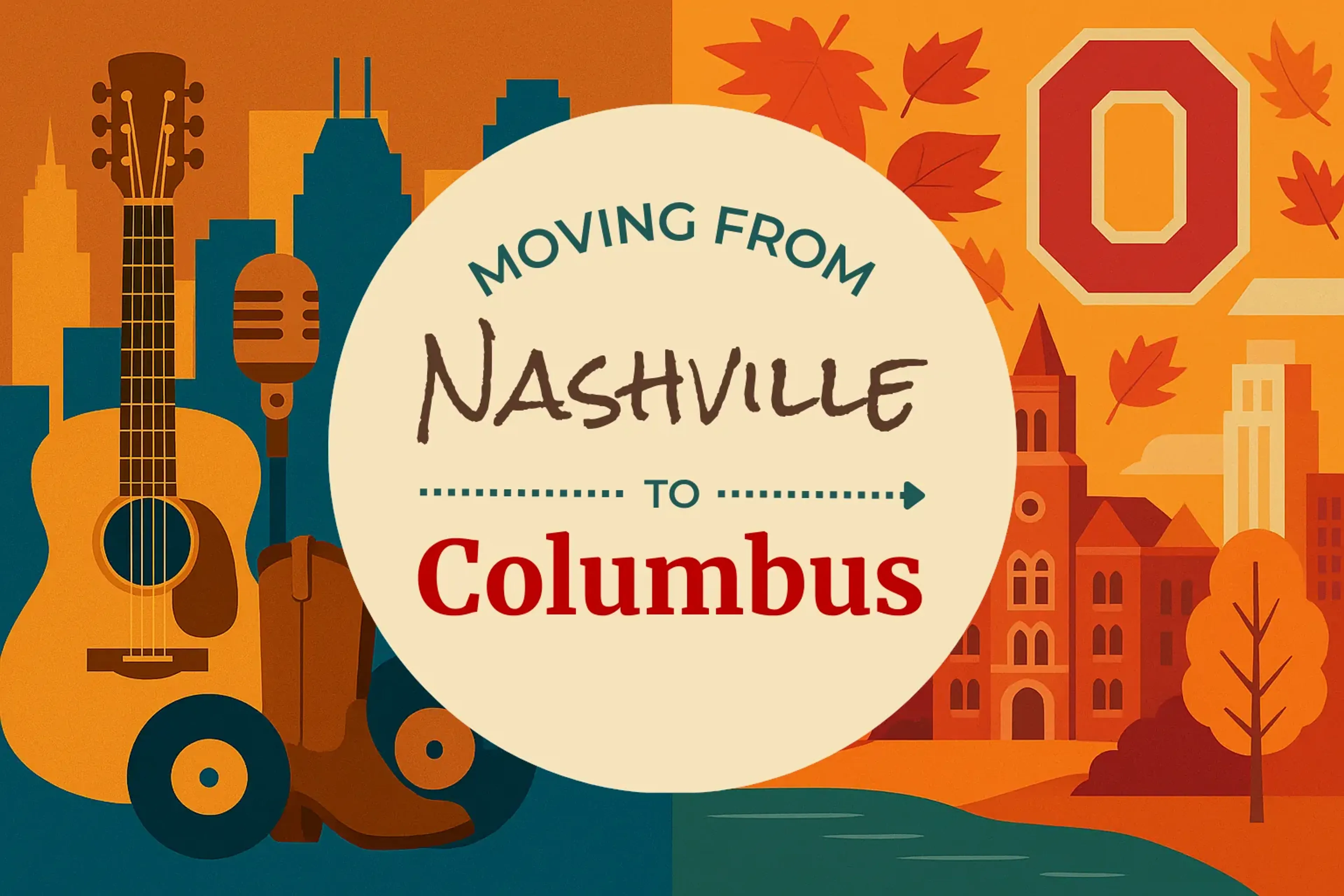 Side-by-side comparison of Nashville to Columbus moving companies