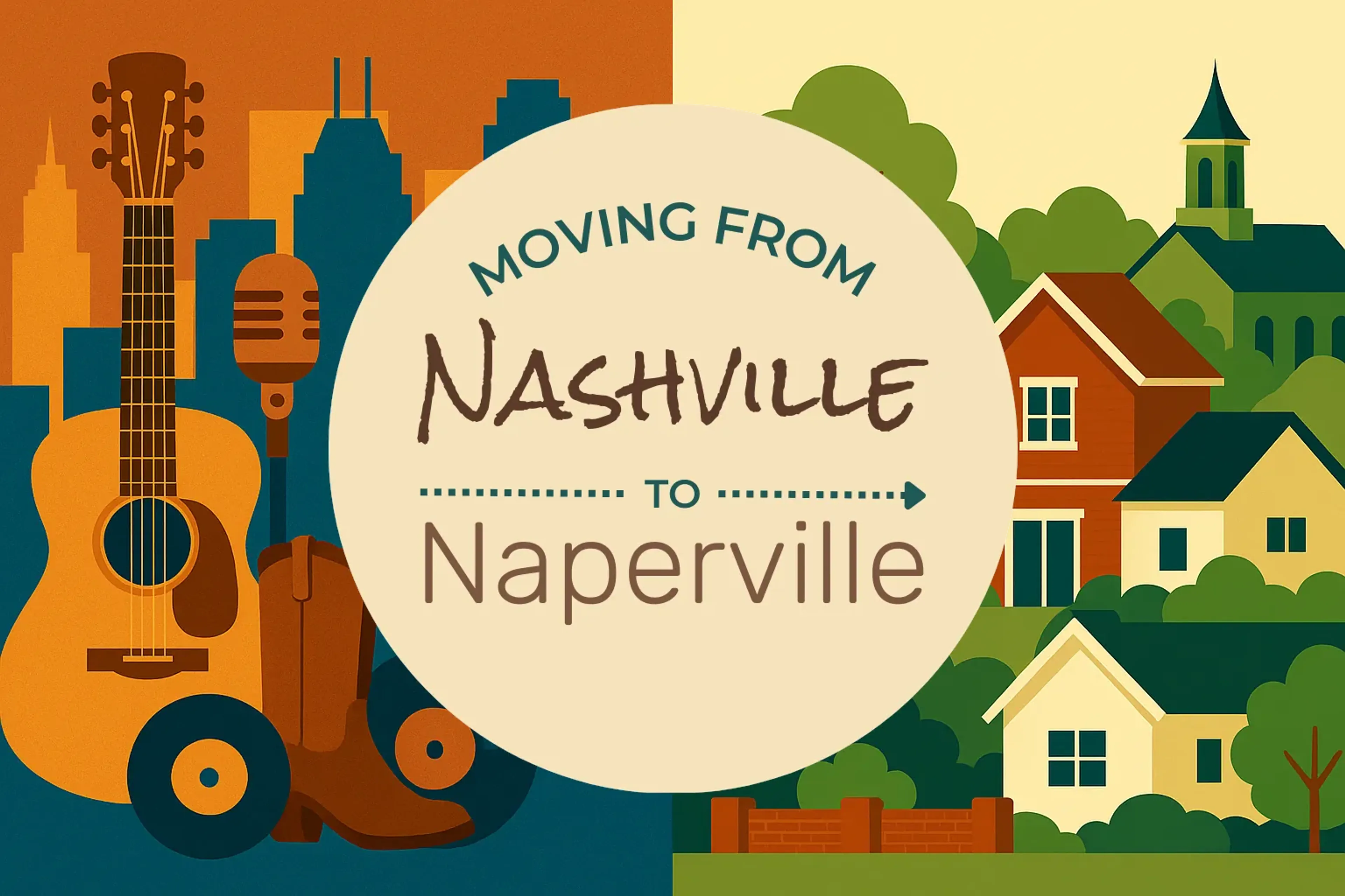 Side-by-side comparison of Nashville to Naperville moving companies