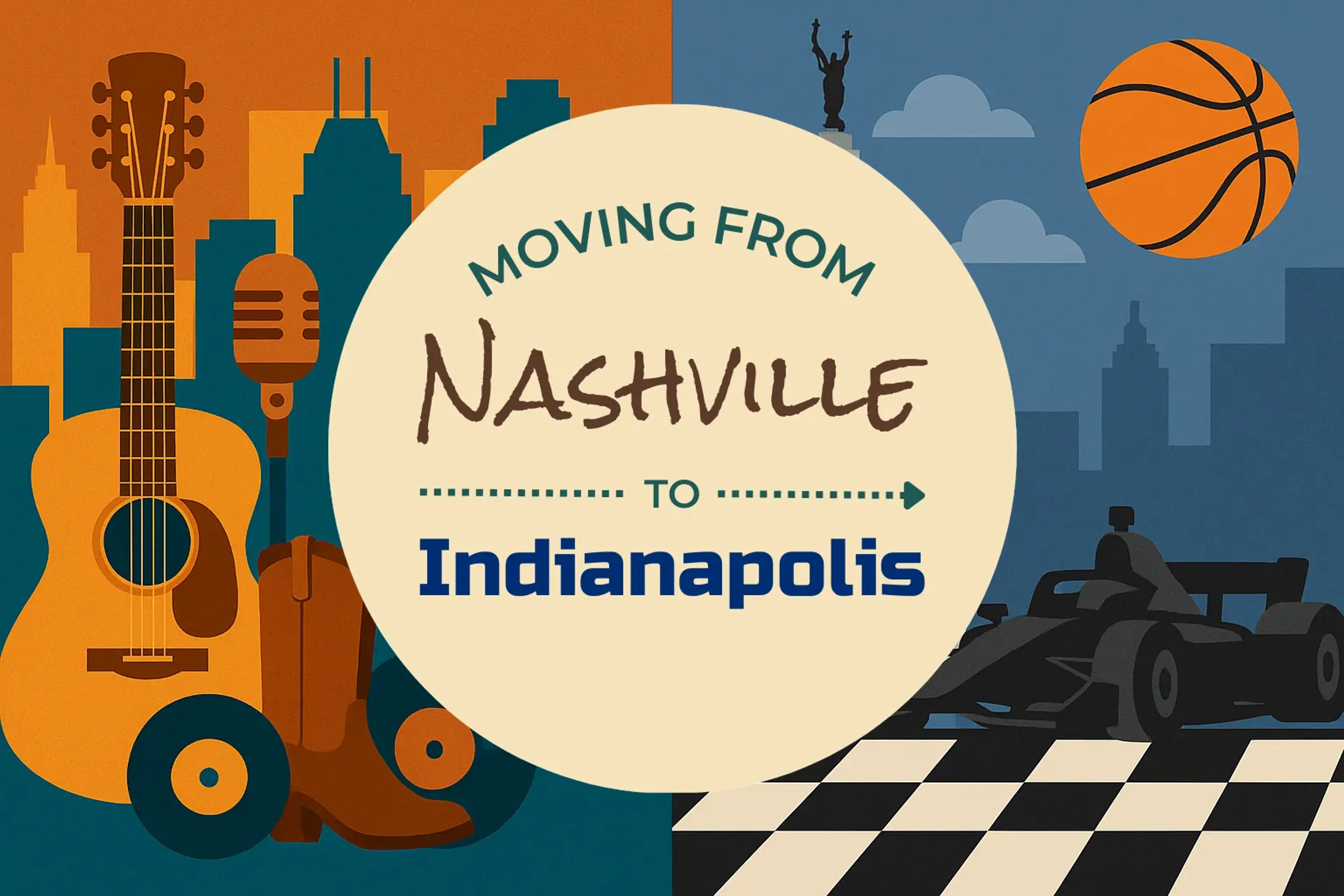 Side-by-side comparison of Nashville to Indianapolis moving companies