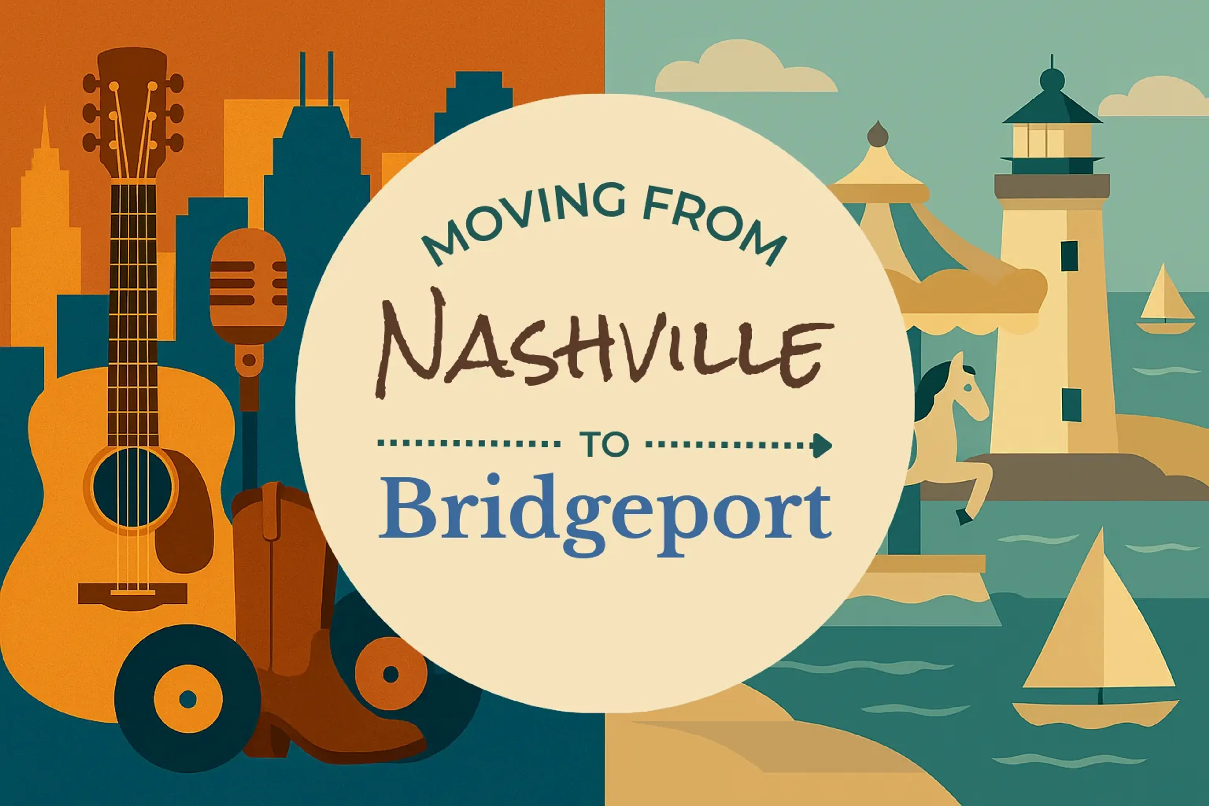 Side-by-side comparison of Nashville to Bridgeport moving companies