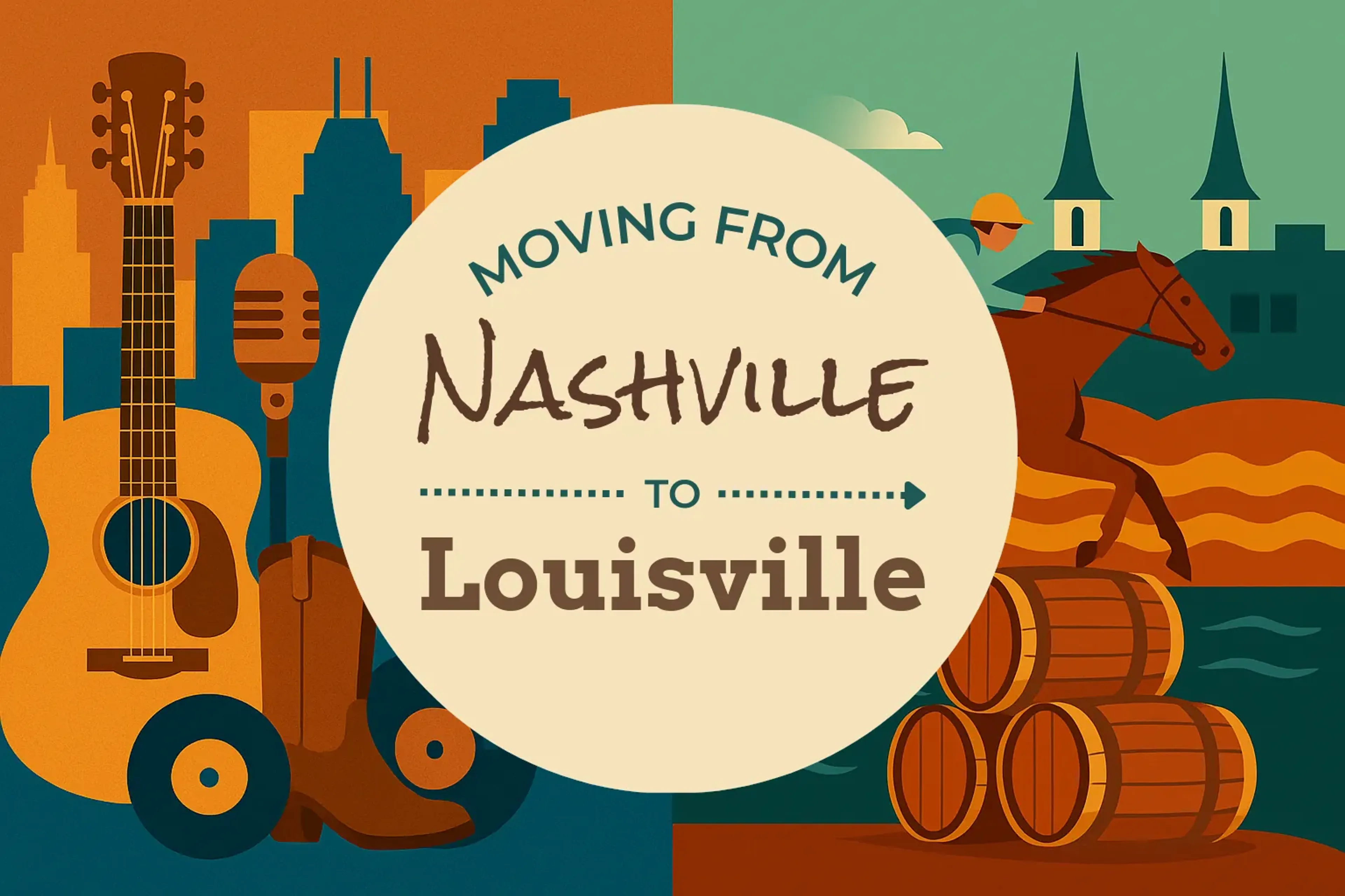Side-by-side comparison of Nashville to Louisville moving companies