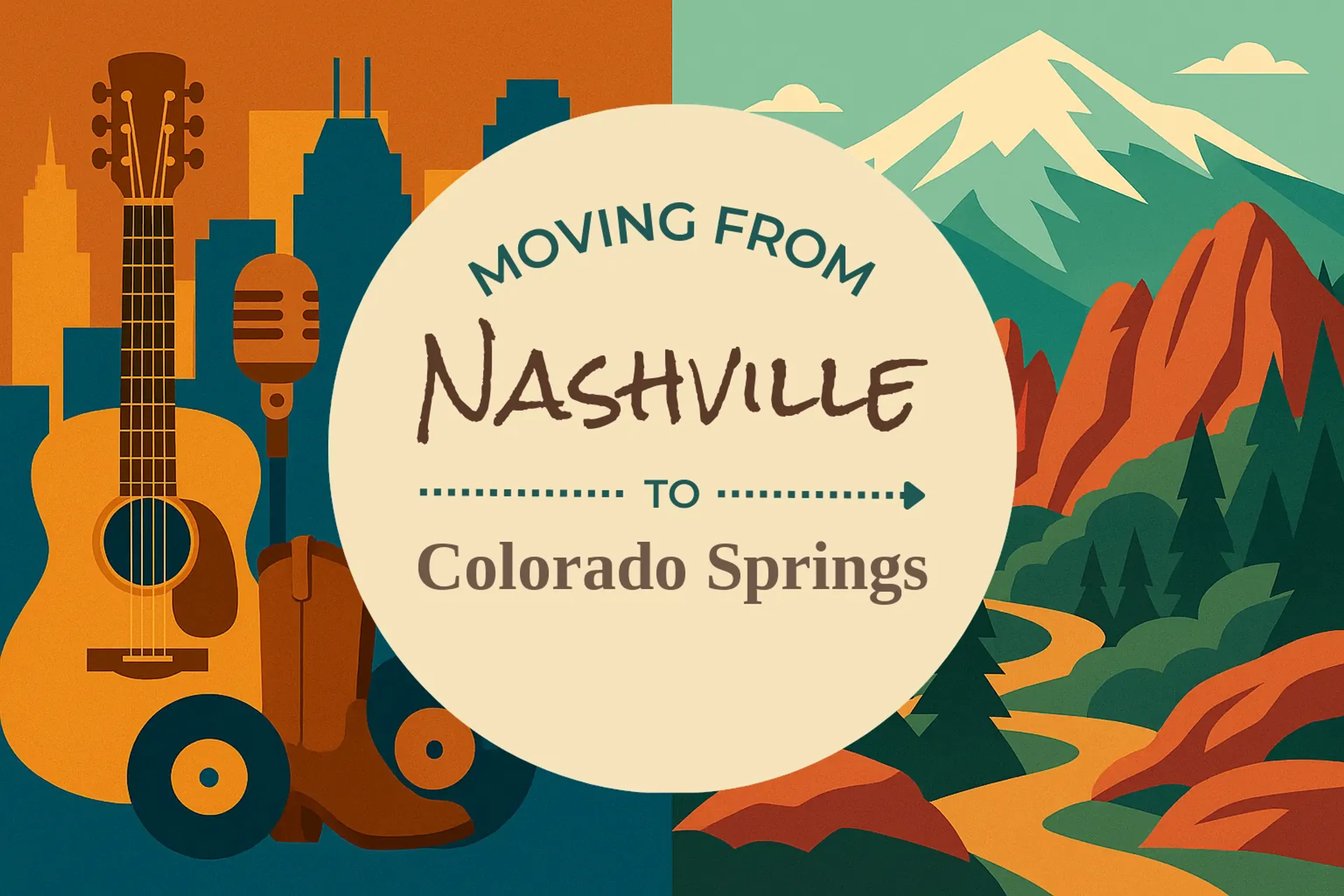 Side-by-side comparison of Nashville to Colorado Springs moving companies