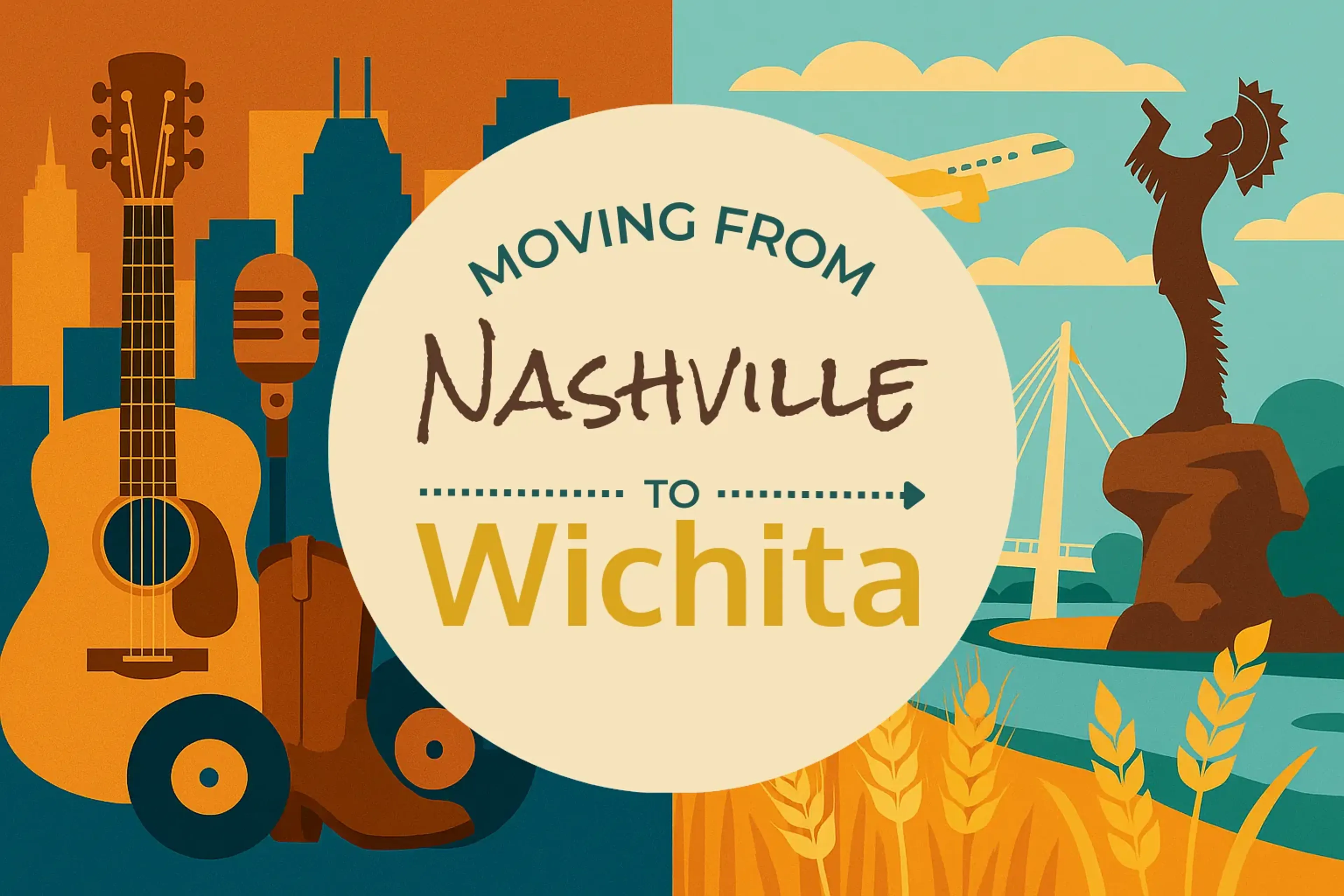Side-by-side comparison of Nashville to Wichita moving companies