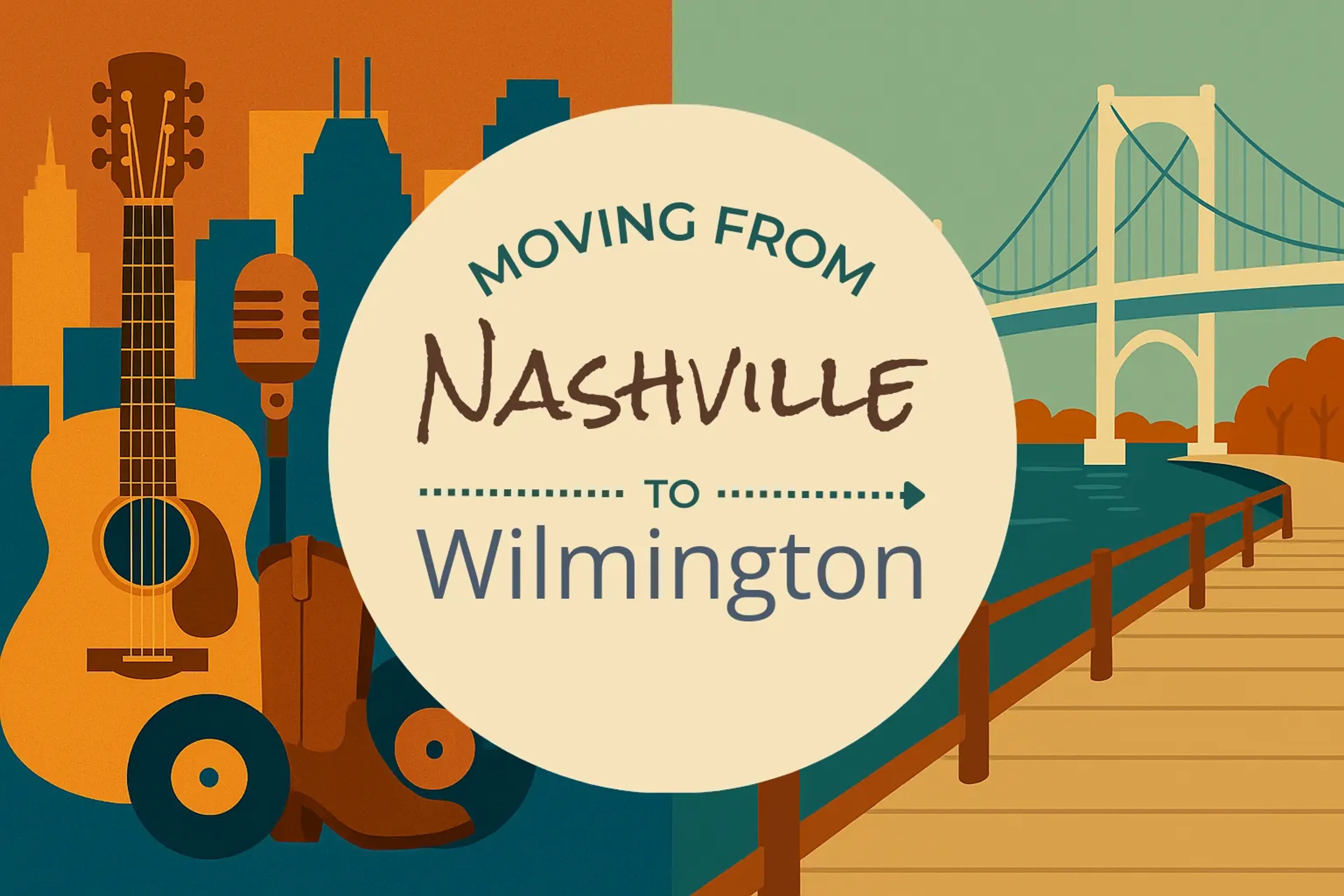 Side-by-side comparison of Nashville to Wilmington moving companies