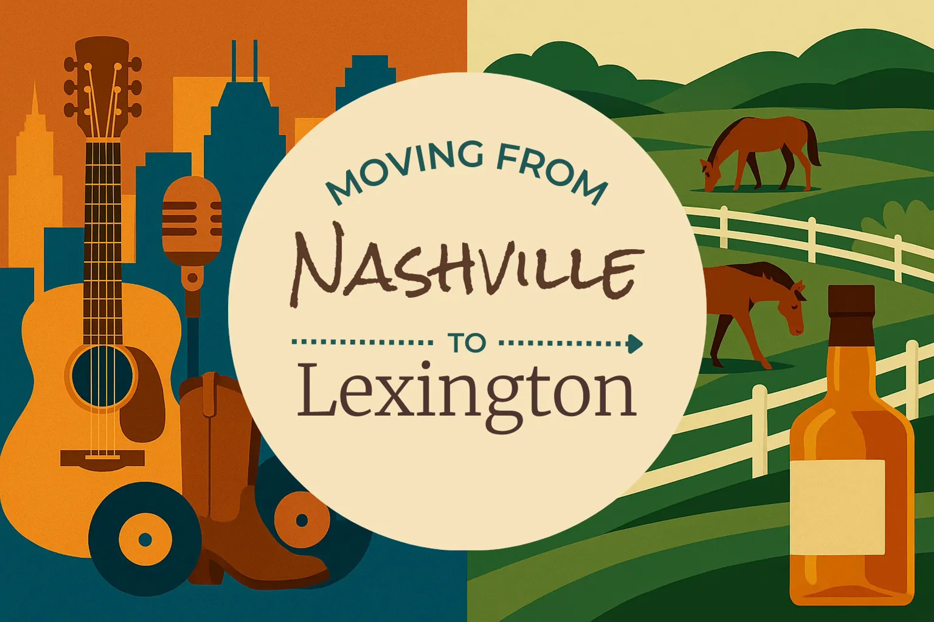 Side-by-side comparison of Nashville to Lexington moving companies