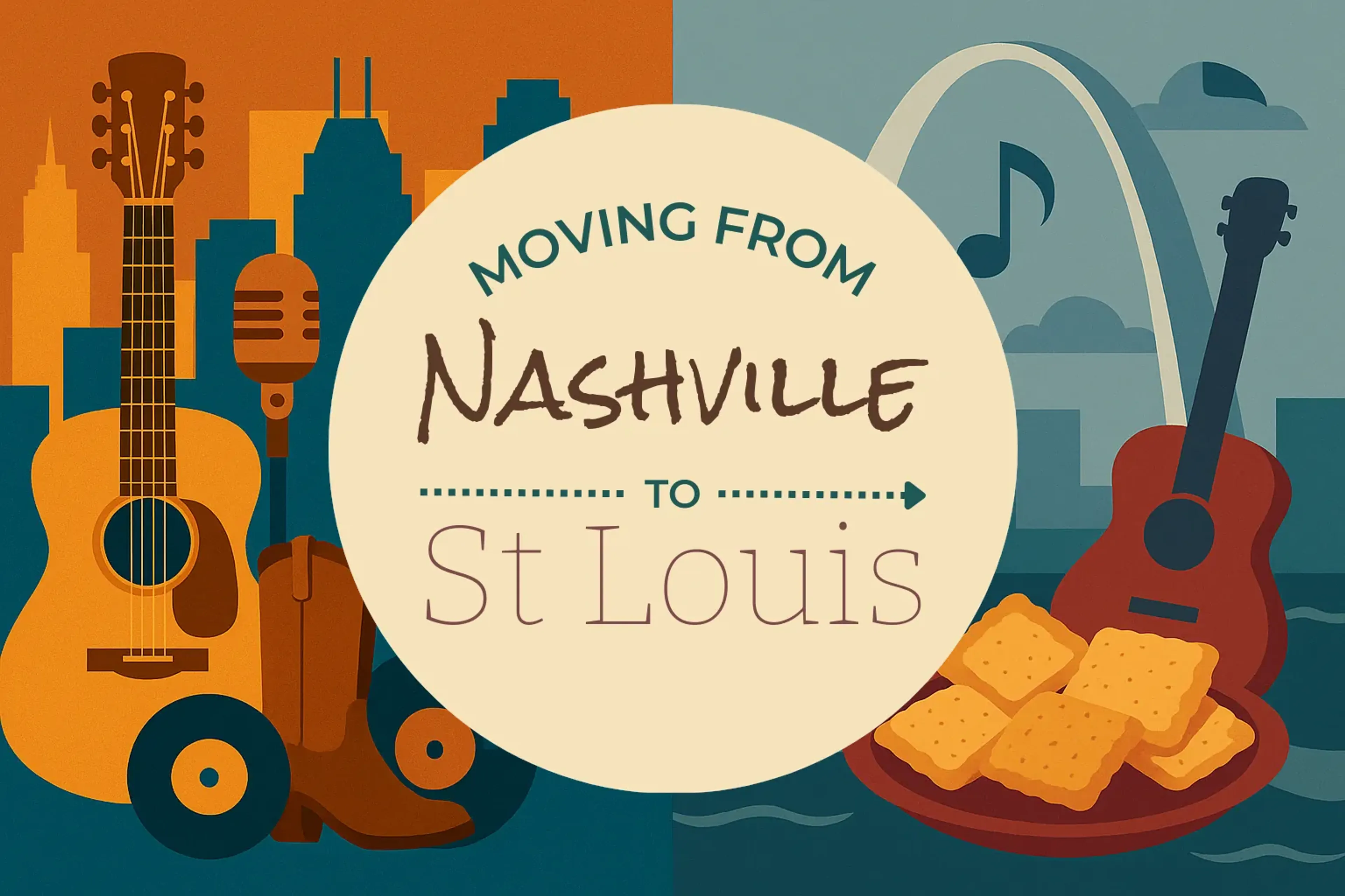 Side-by-side comparison of Nashville to St. Louis moving companies