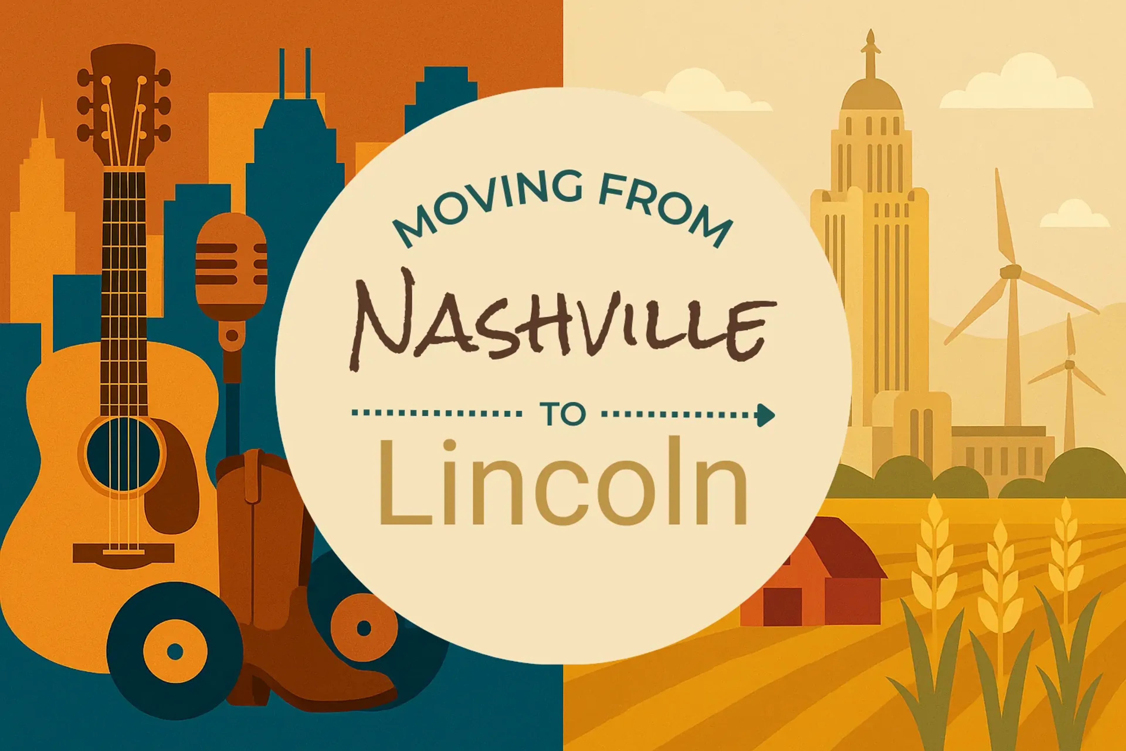 Side-by-side comparison of Nashville to Lincoln moving companies
