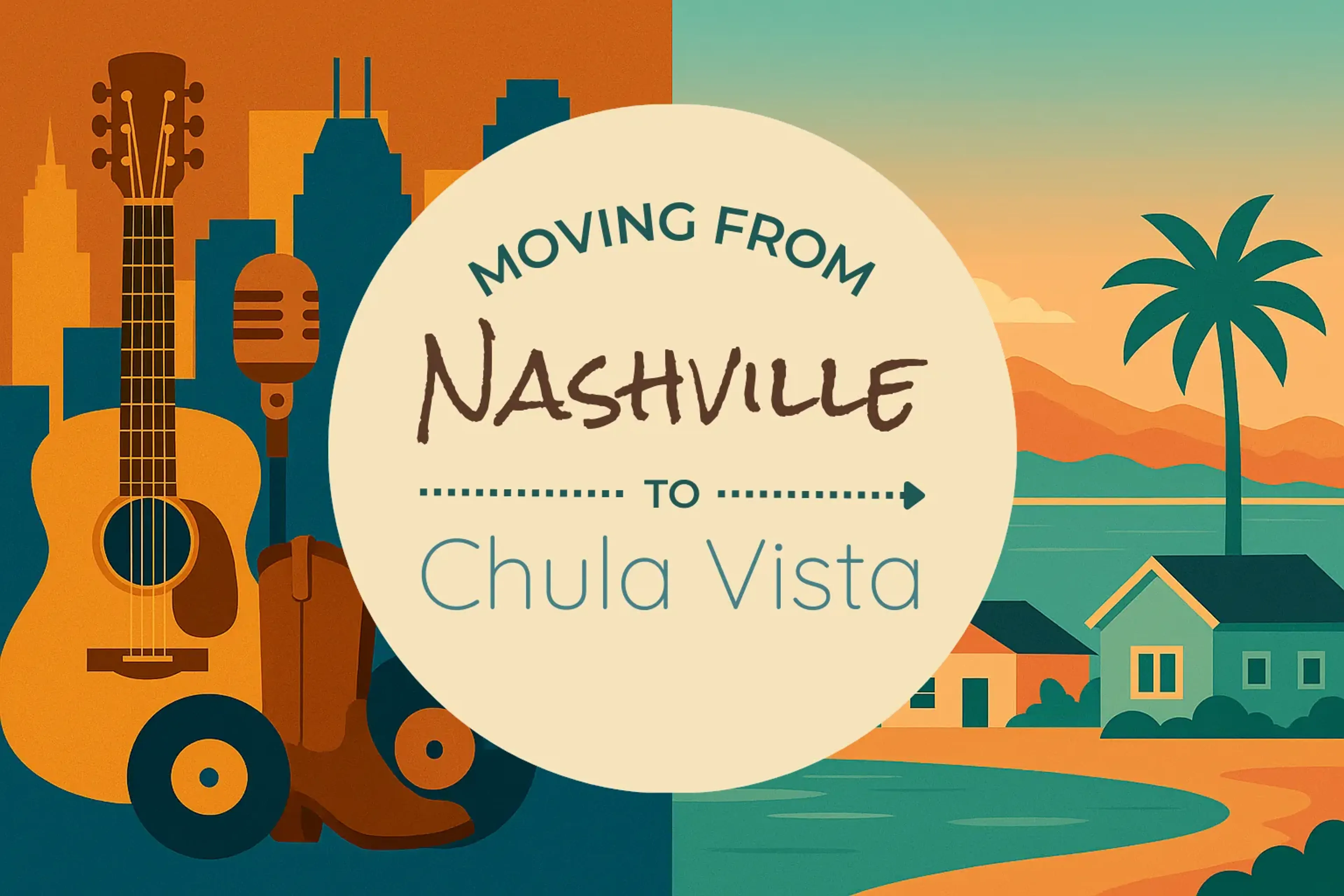 Side-by-side comparison of Nashville to Chula Vista moving companies