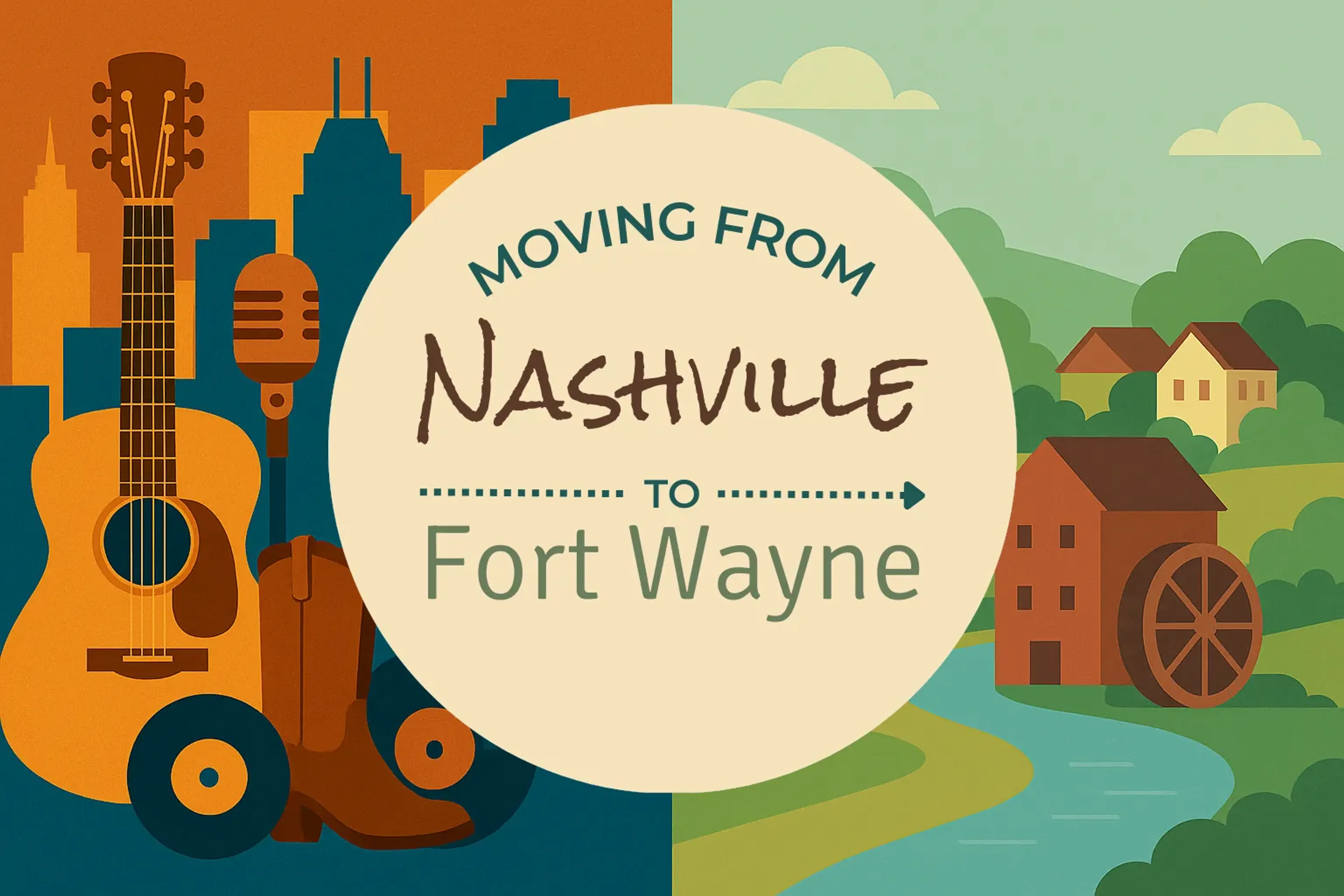 Side-by-side comparison of Nashville to Fort Wayne moving companies