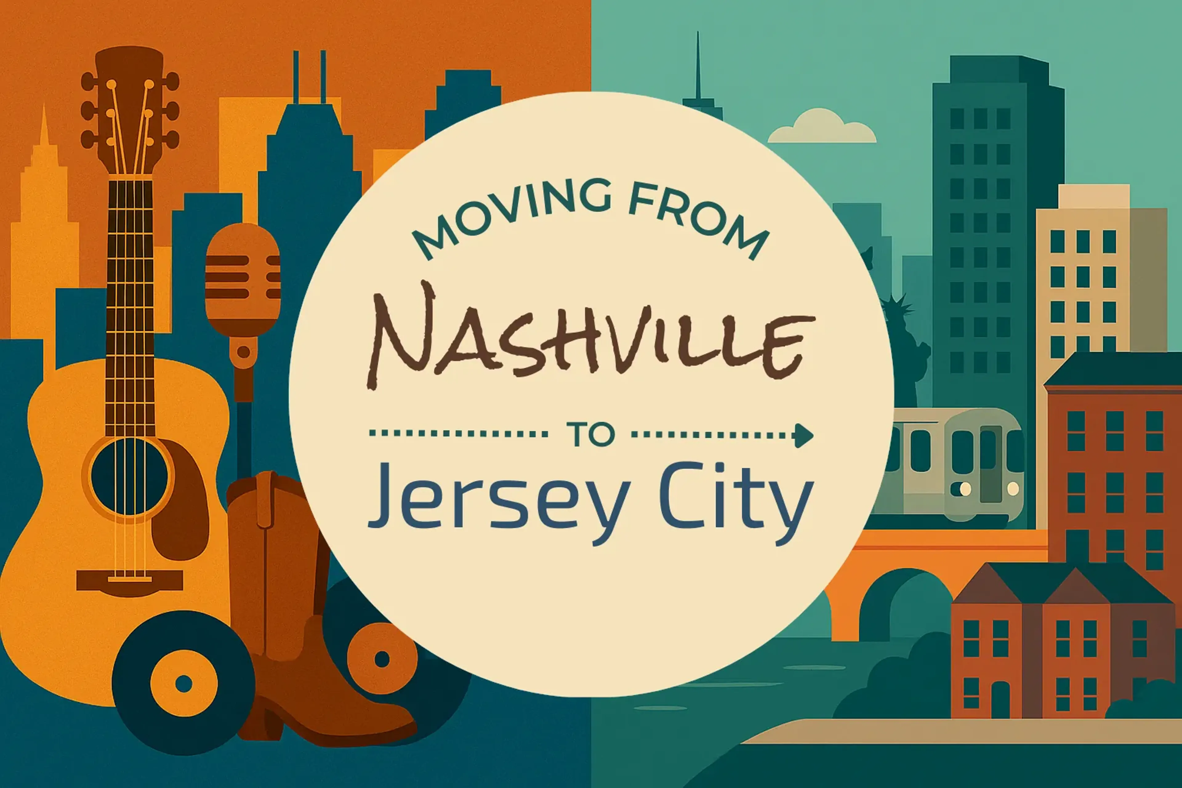 Side-by-side comparison of Nashville to Jersey City moving companies