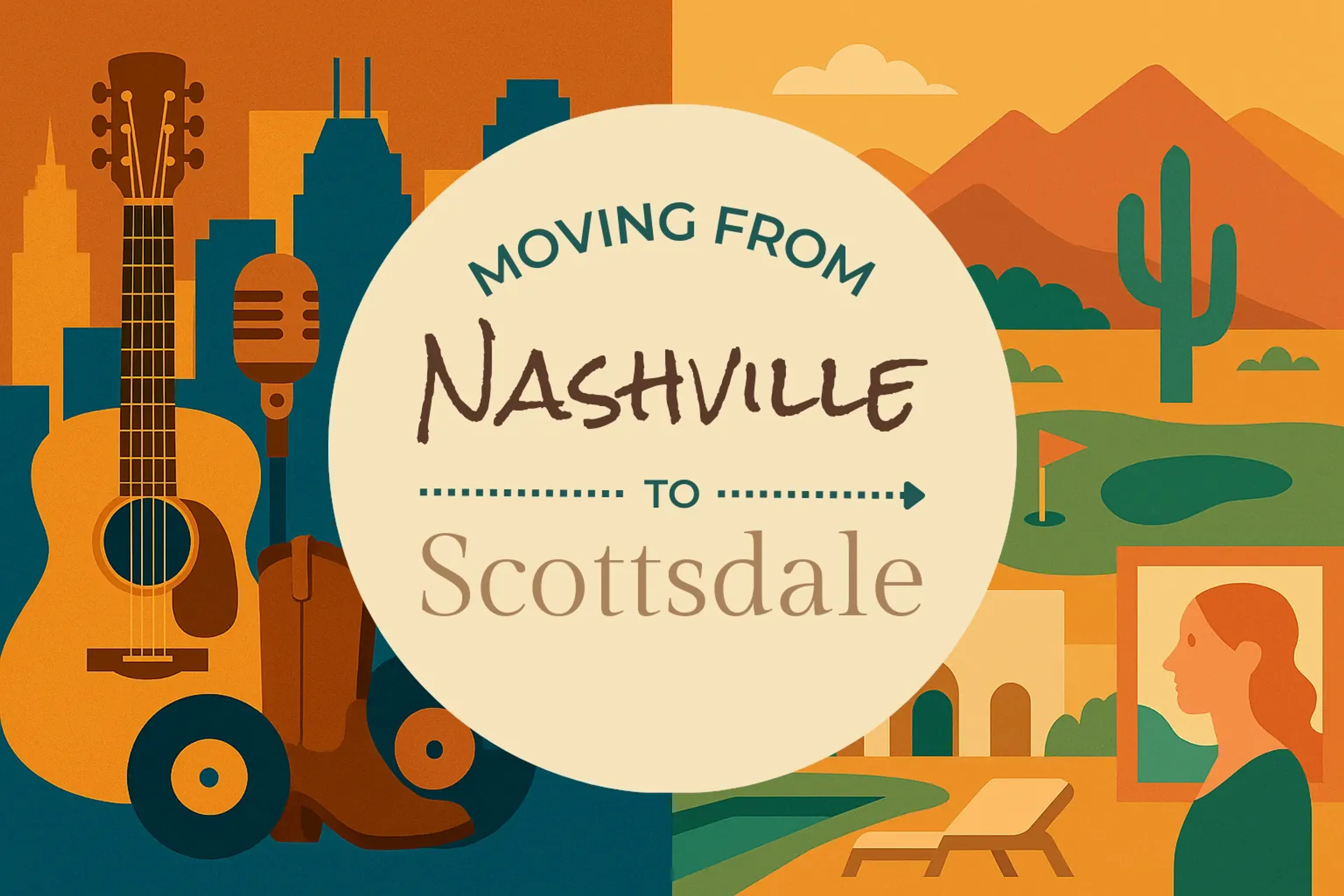 Side-by-side comparison of Nashville to Scottsdale moving companies