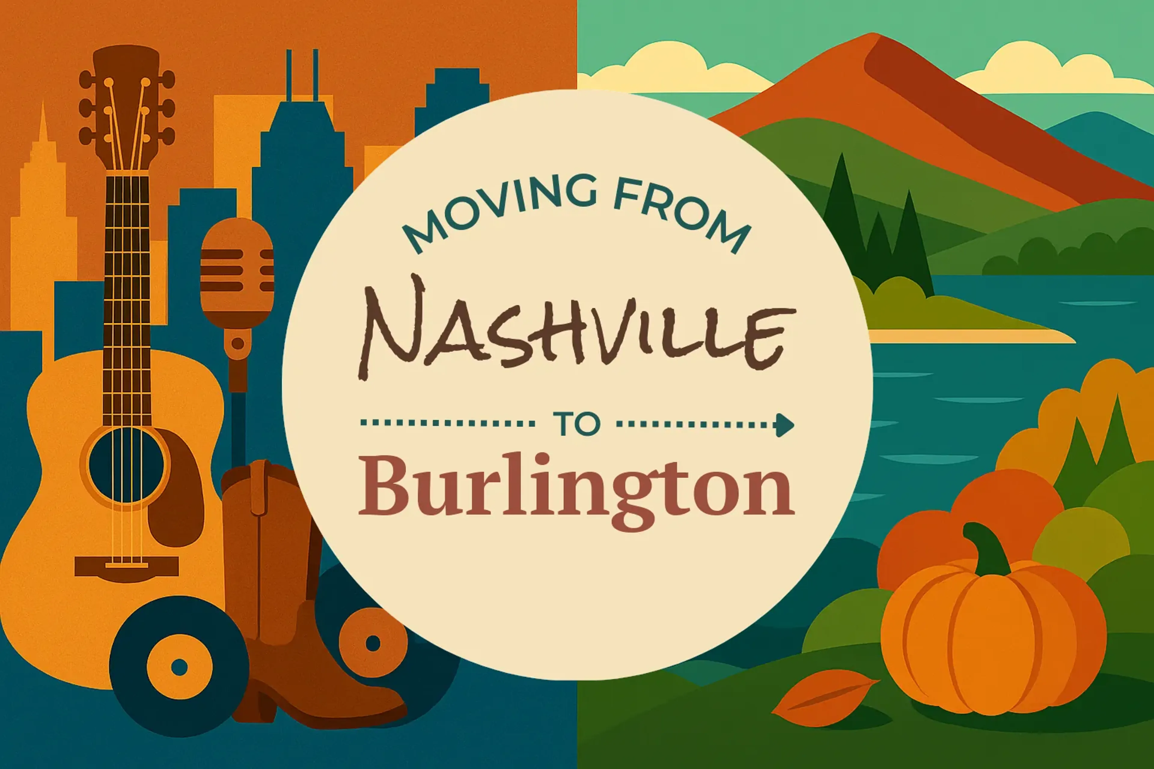 Side-by-side comparison of Nashville to Burlington moving companies