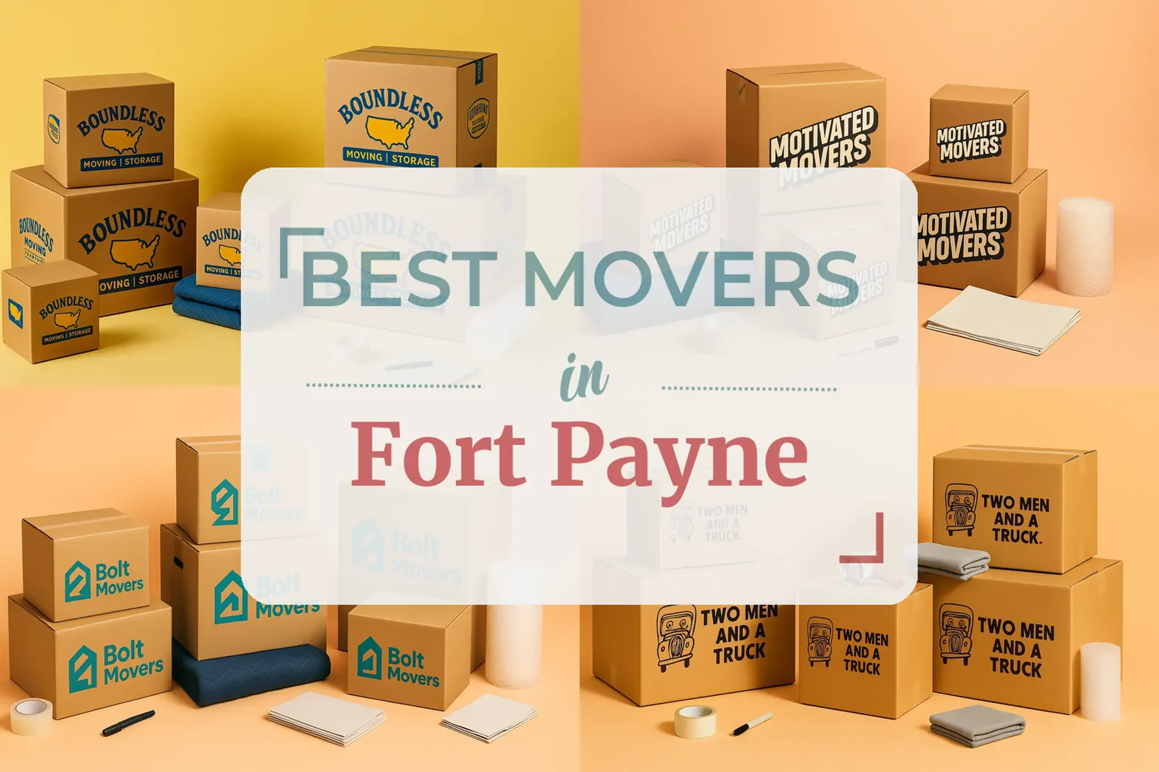 Side-by-side comparison of Fort Payne moving companies