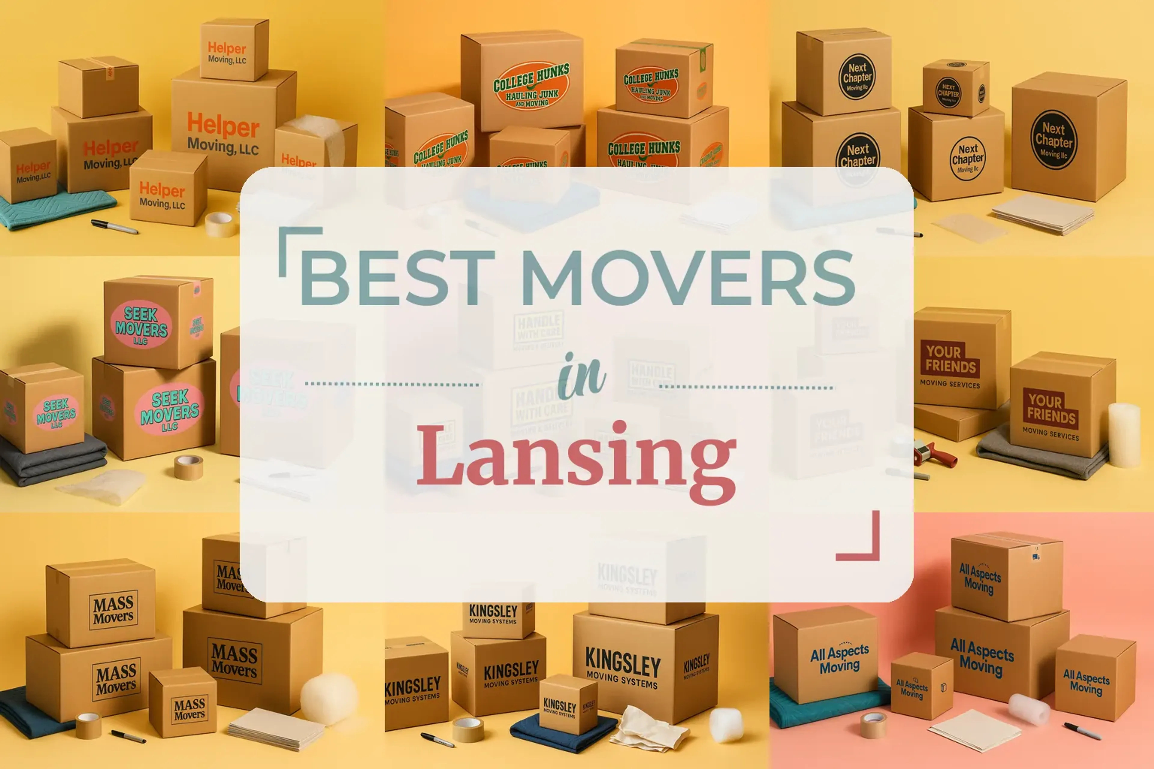 Side-by-side comparison of Lansing moving companies