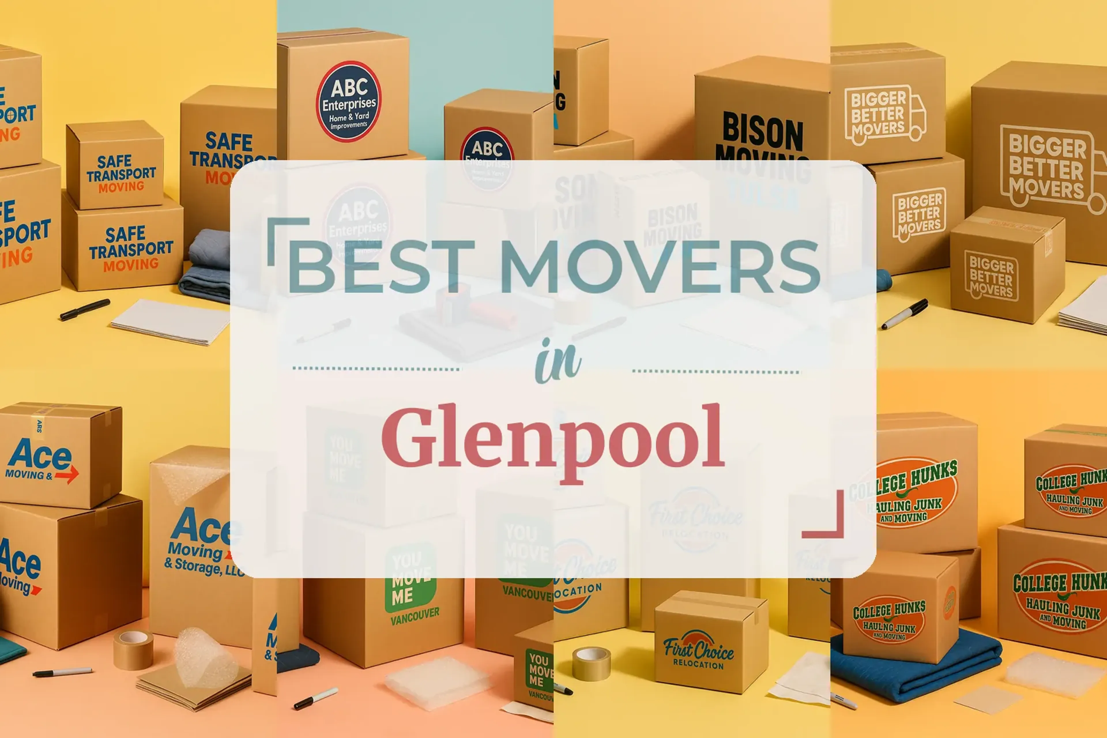 Side-by-side comparison of Glenpool moving companies