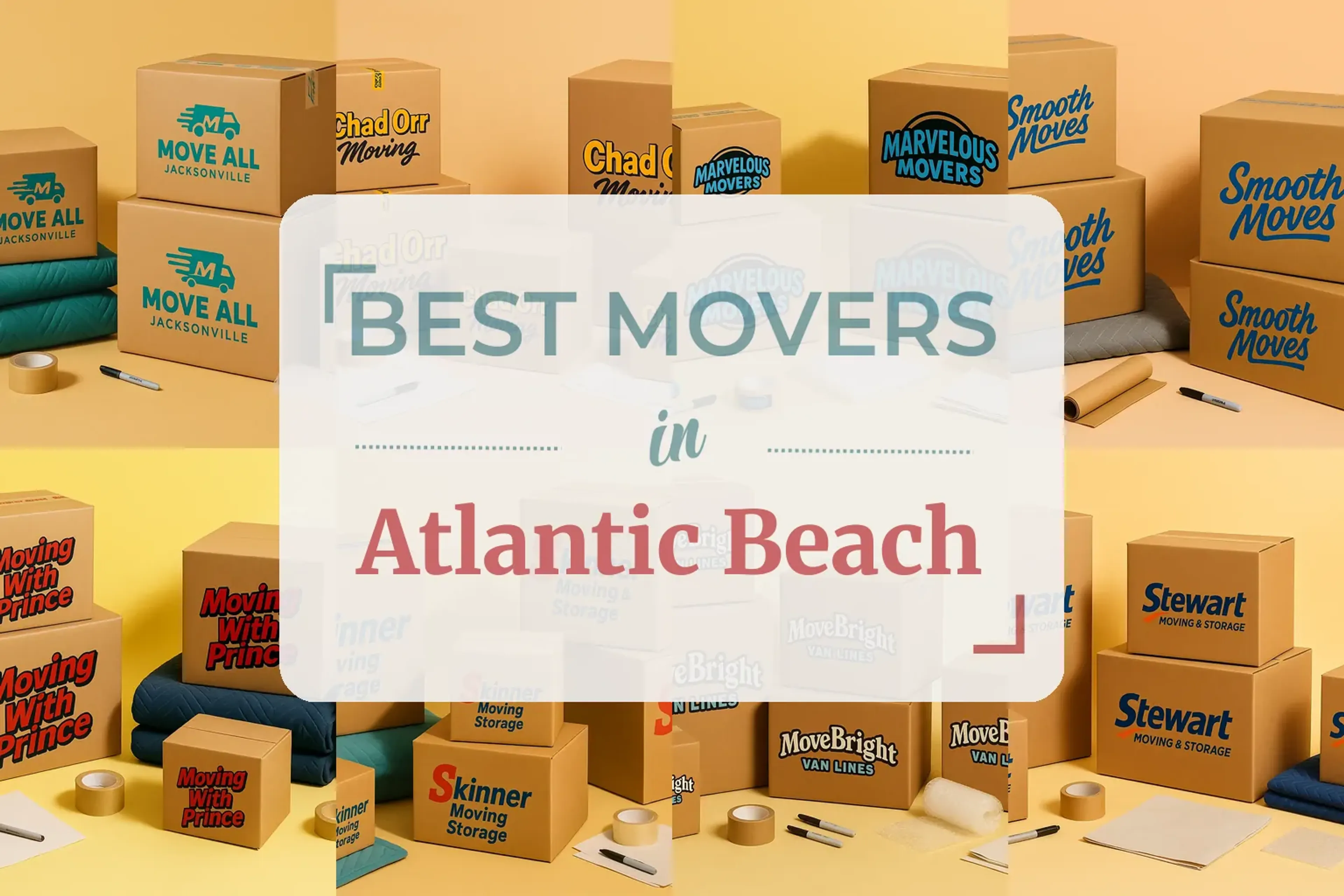 Side-by-side comparison of Atlantic Beach moving companies