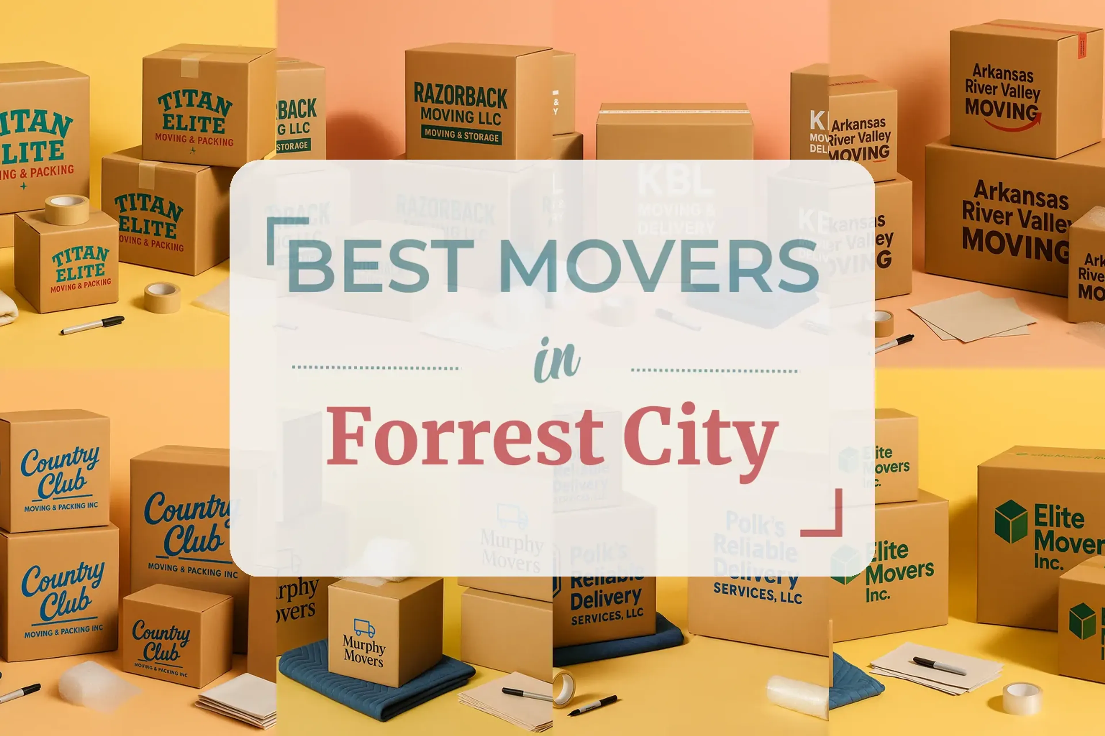 Side-by-side comparison of Forrest City moving companies