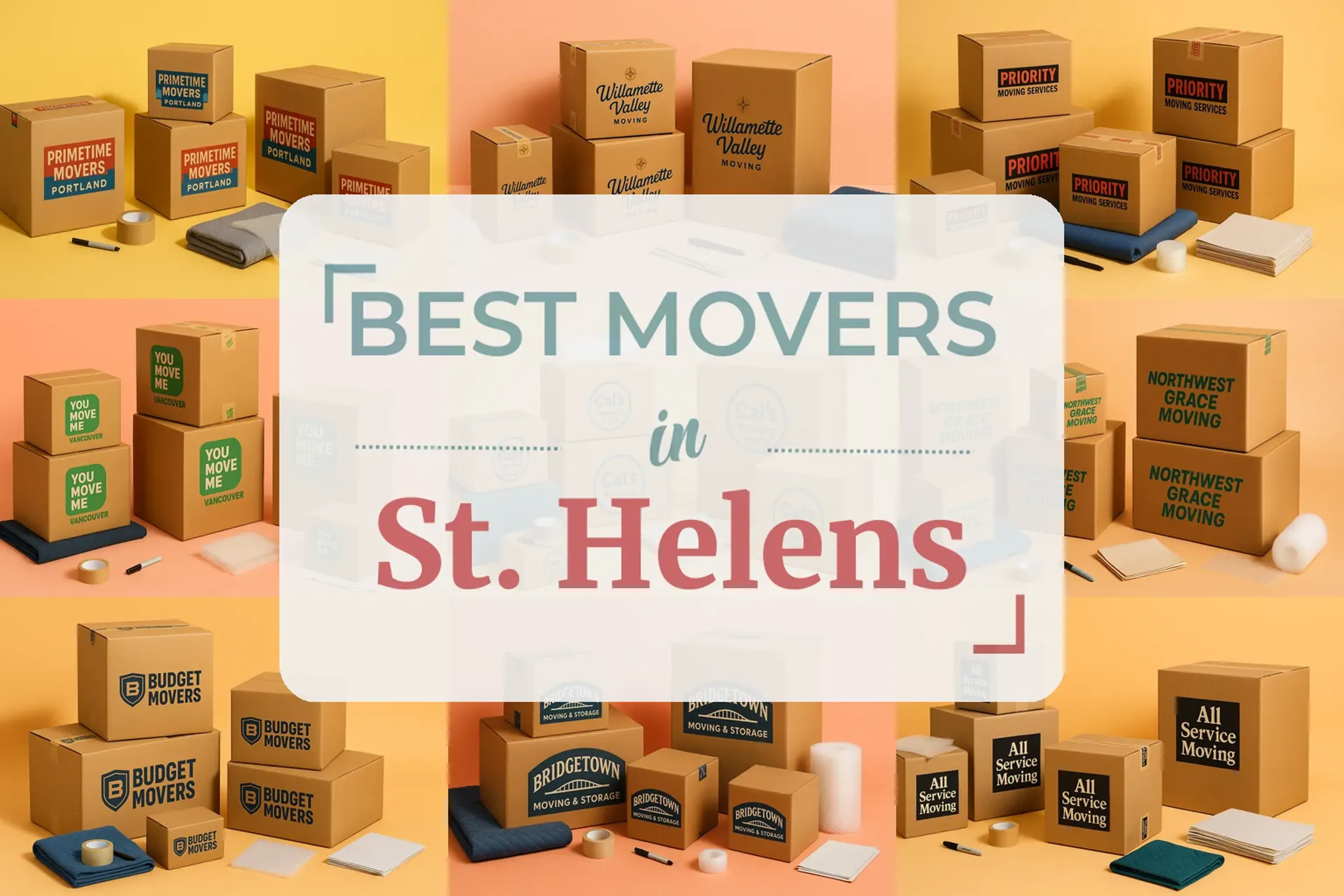 Side-by-side comparison of St. Helens moving companies