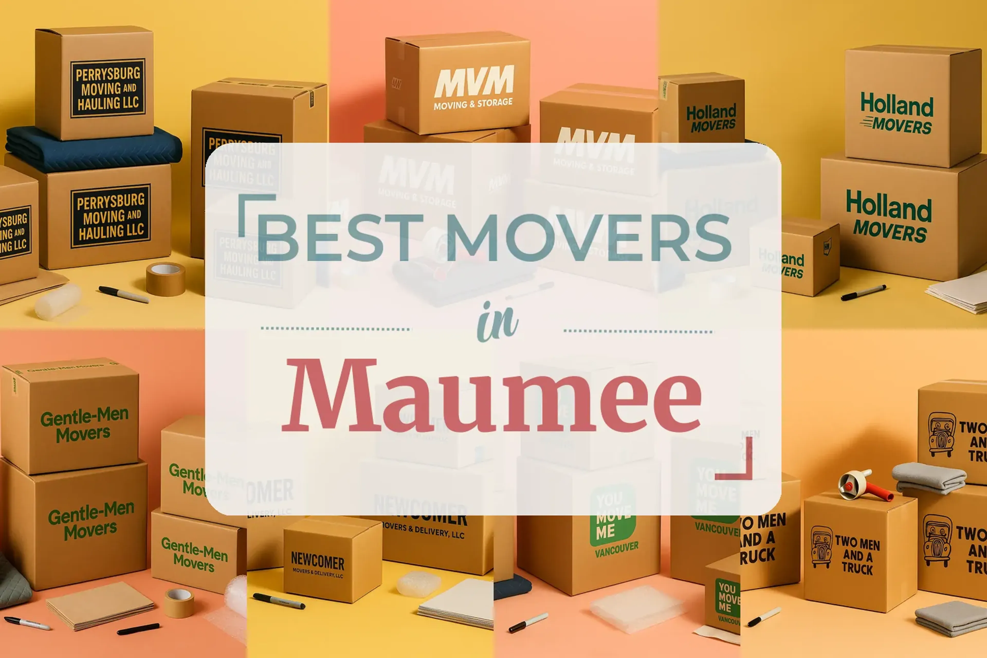 Side-by-side comparison of Maumee moving companies