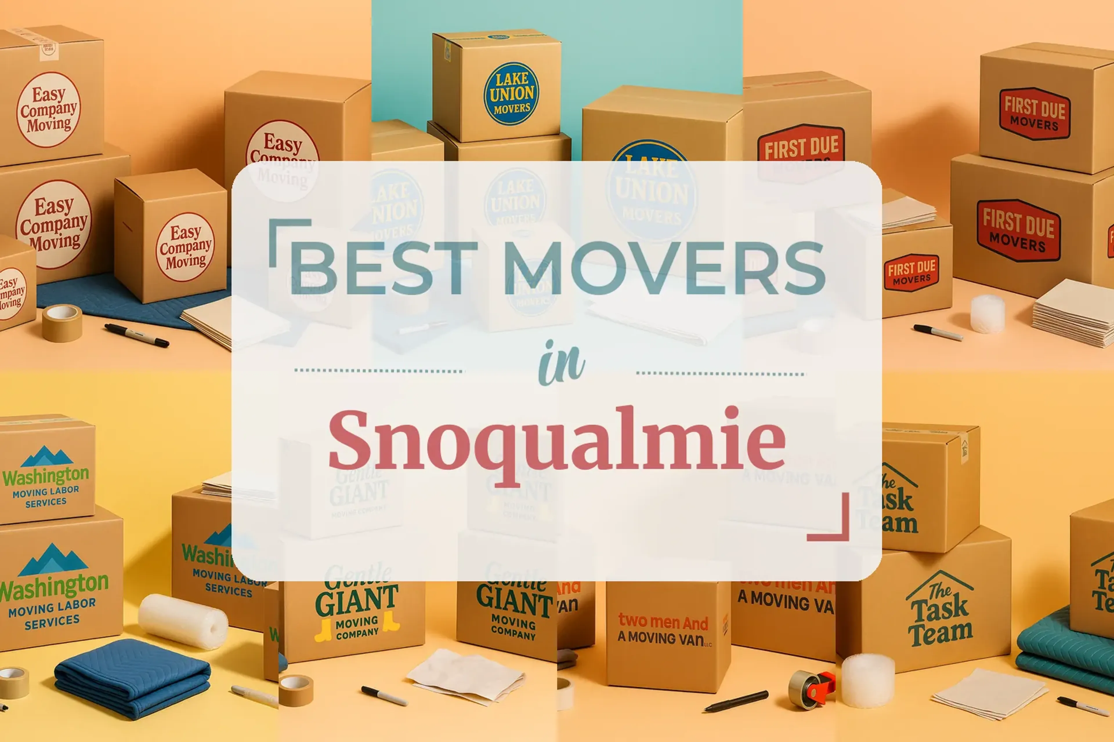 Side-by-side comparison of Snoqualmie moving companies