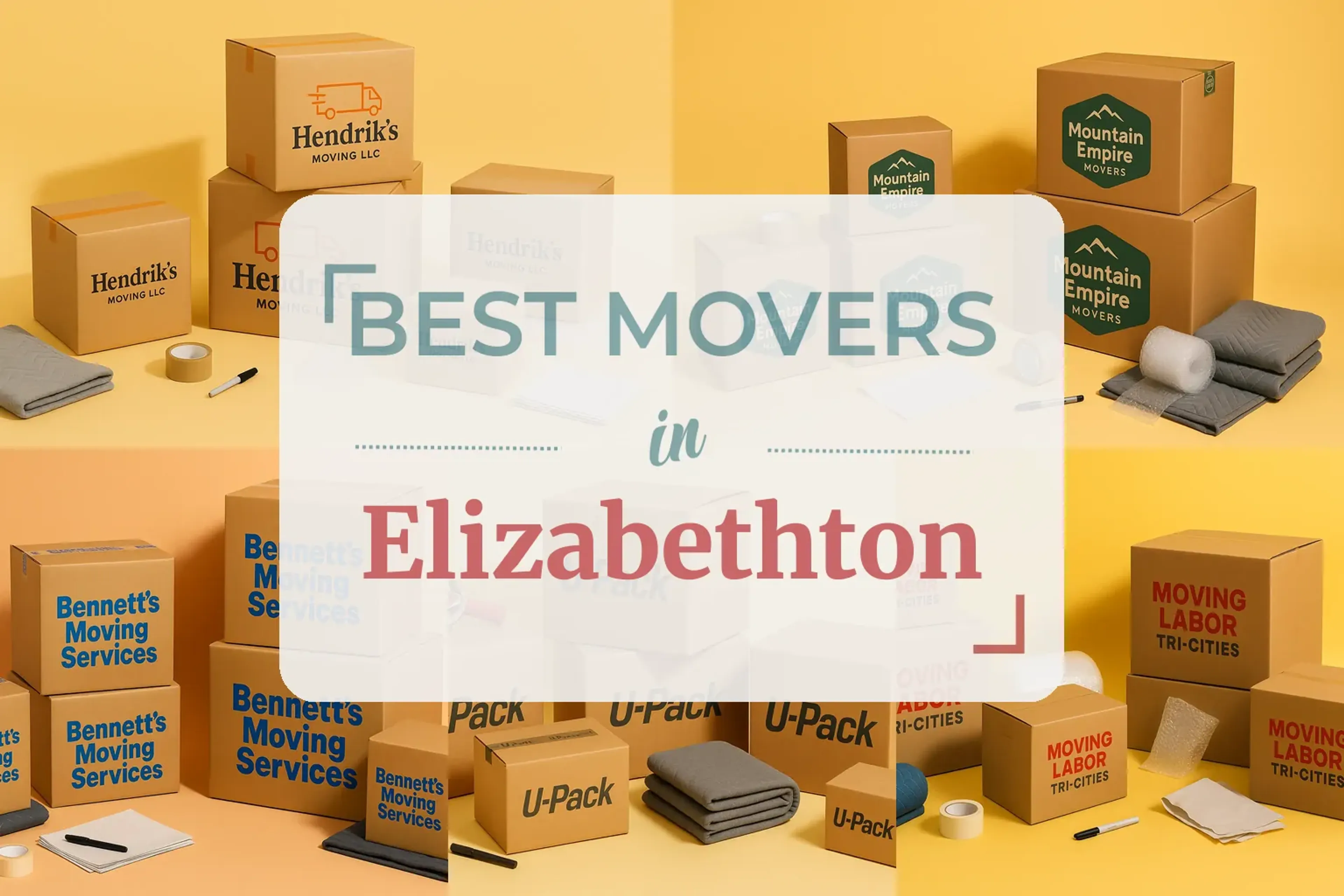 Side-by-side comparison of Elizabethton moving companies