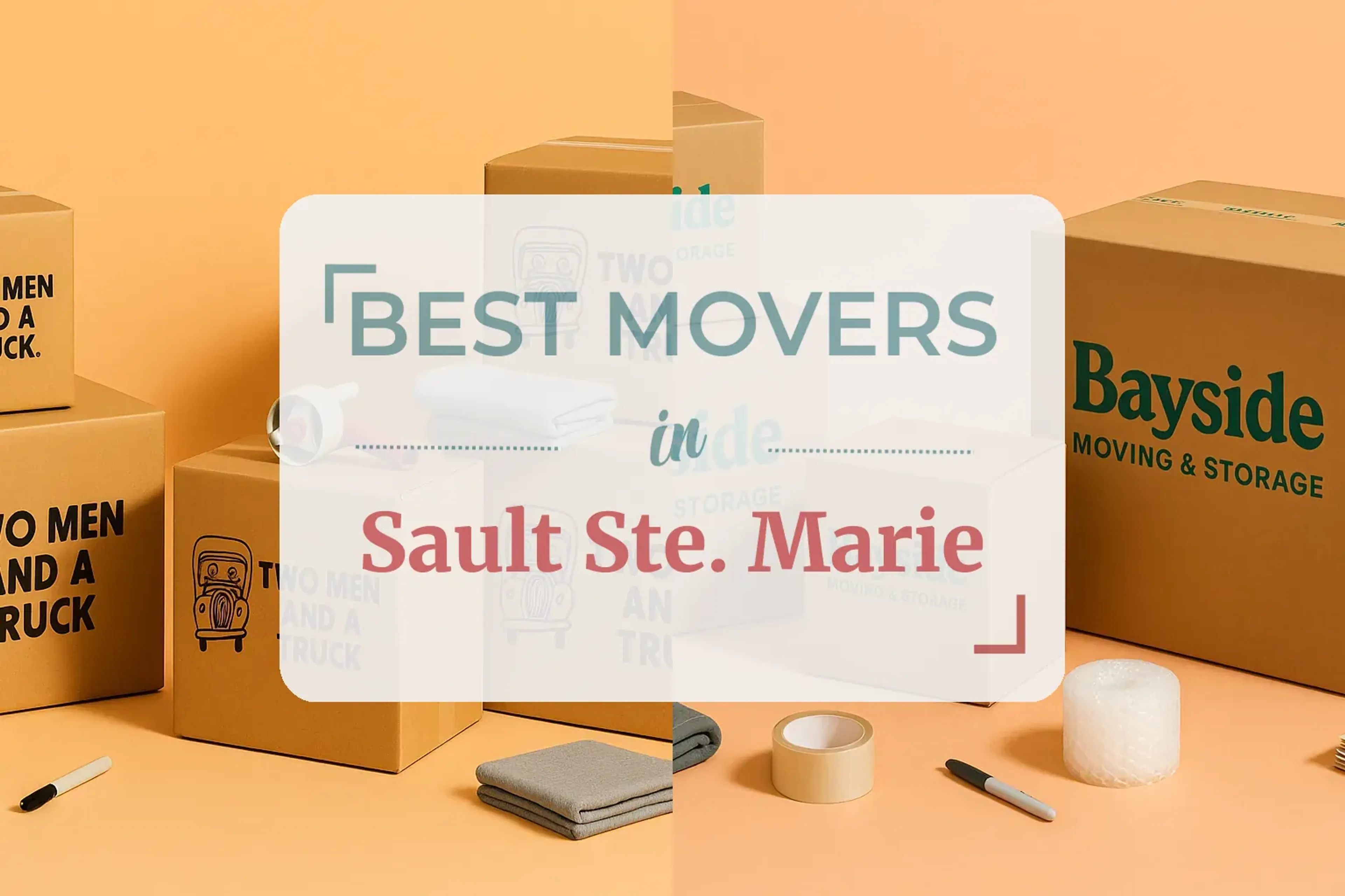 Side-by-side comparison of Sault Ste. Marie moving companies